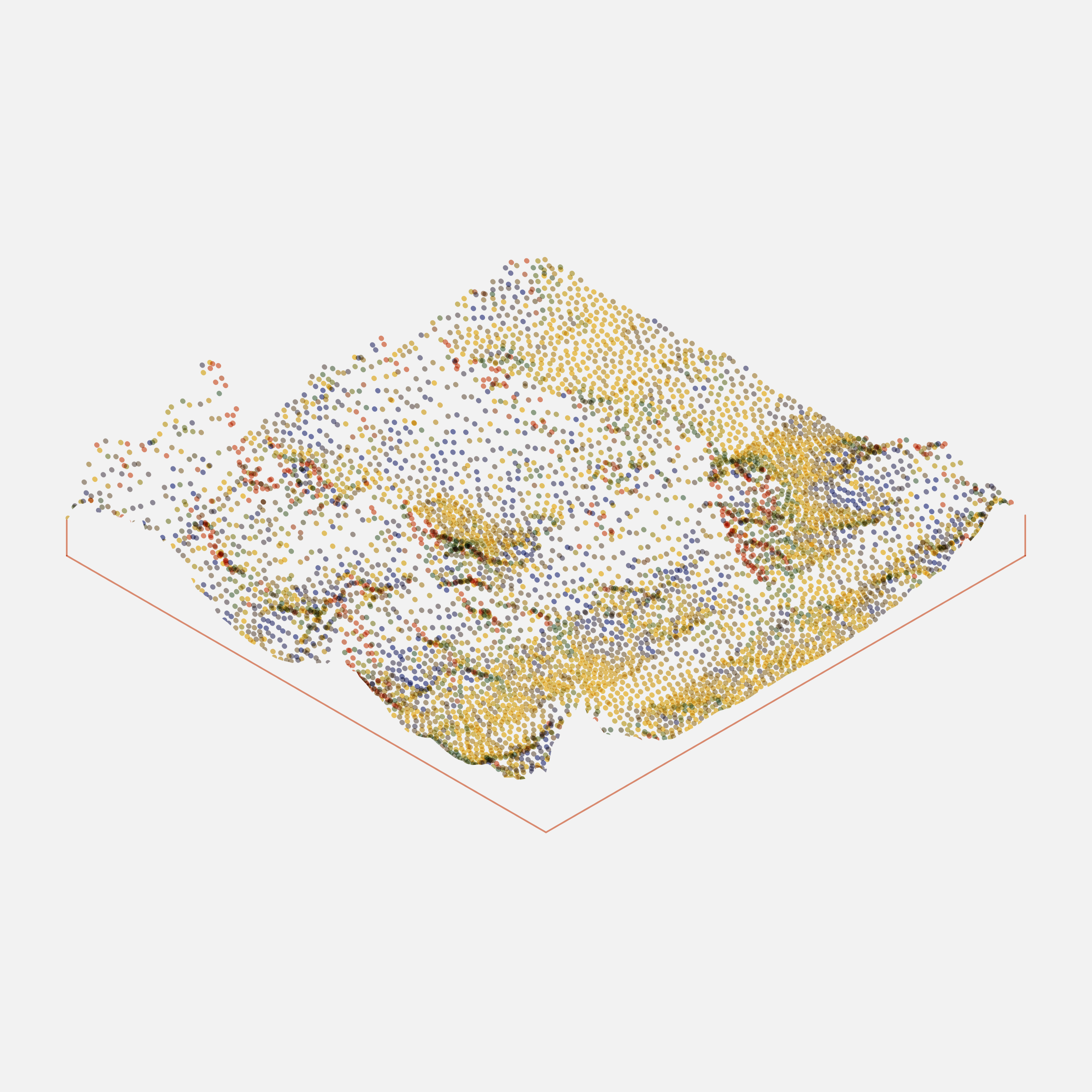 Art Blocks - Art Blocks v2 - Subscapes #309 - NFT # 53000309