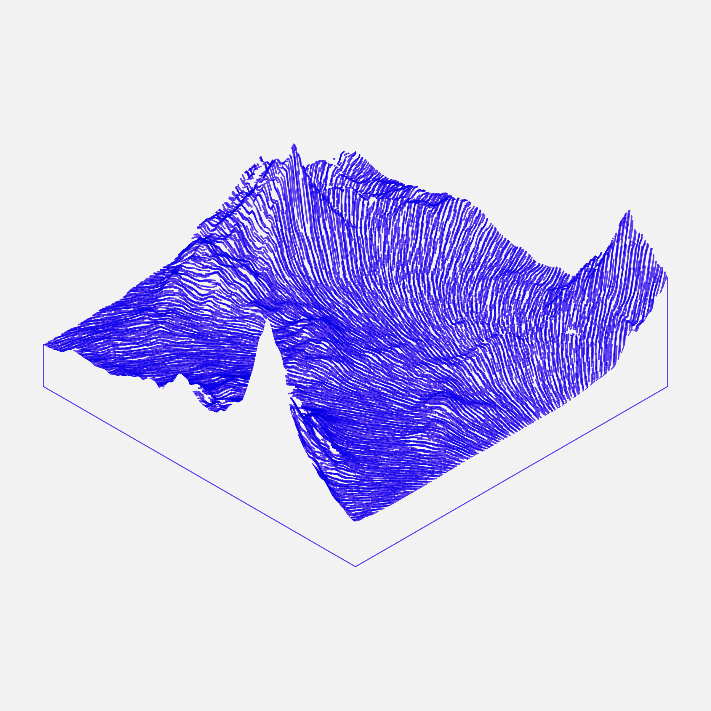 Art Blocks - Art Blocks v2 - Subscapes #312 - NFT # 53000312