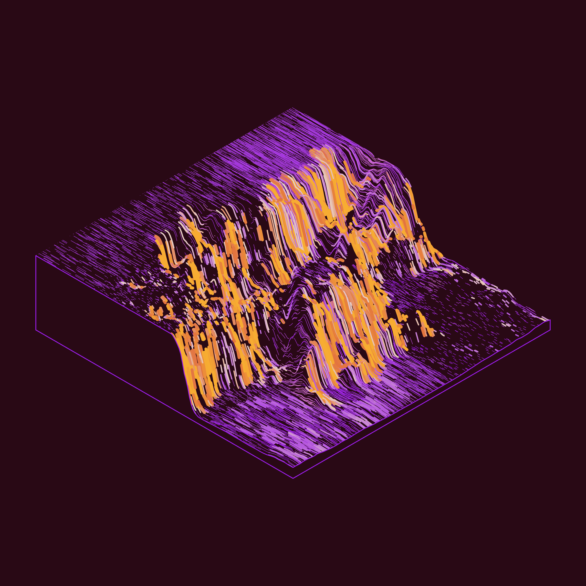 Art Blocks - Art Blocks v2 - Subscapes #317 - NFT # 53000317