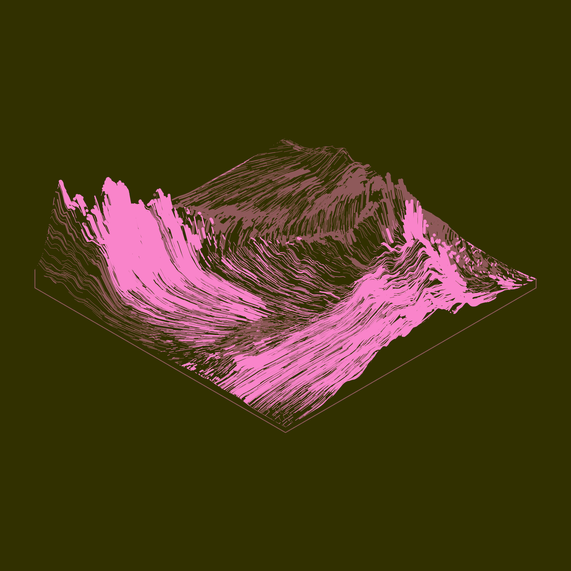 Art Blocks - Art Blocks v2 - Subscapes #322 - NFT # 53000322