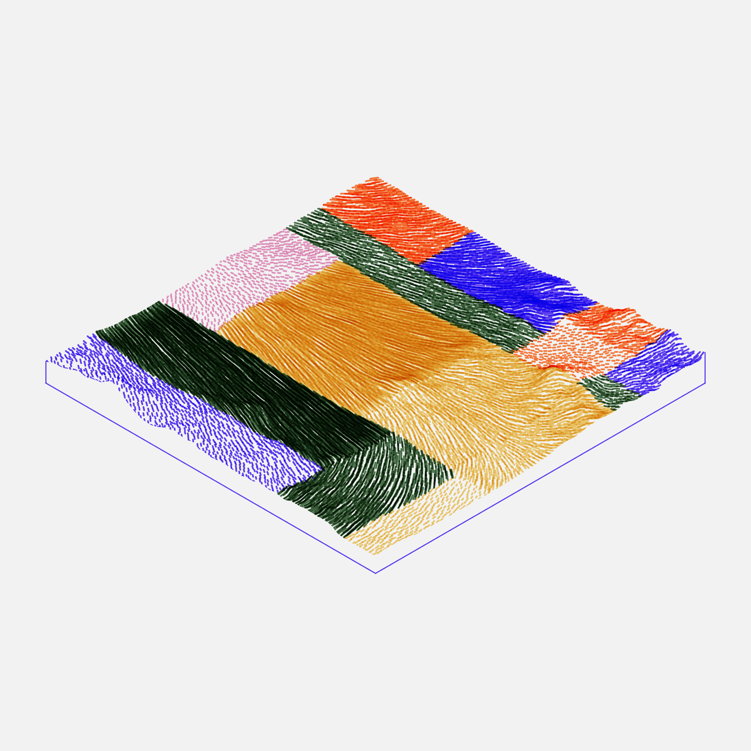 Art Blocks - Art Blocks v2 - Subscapes #338 - NFT # 53000338