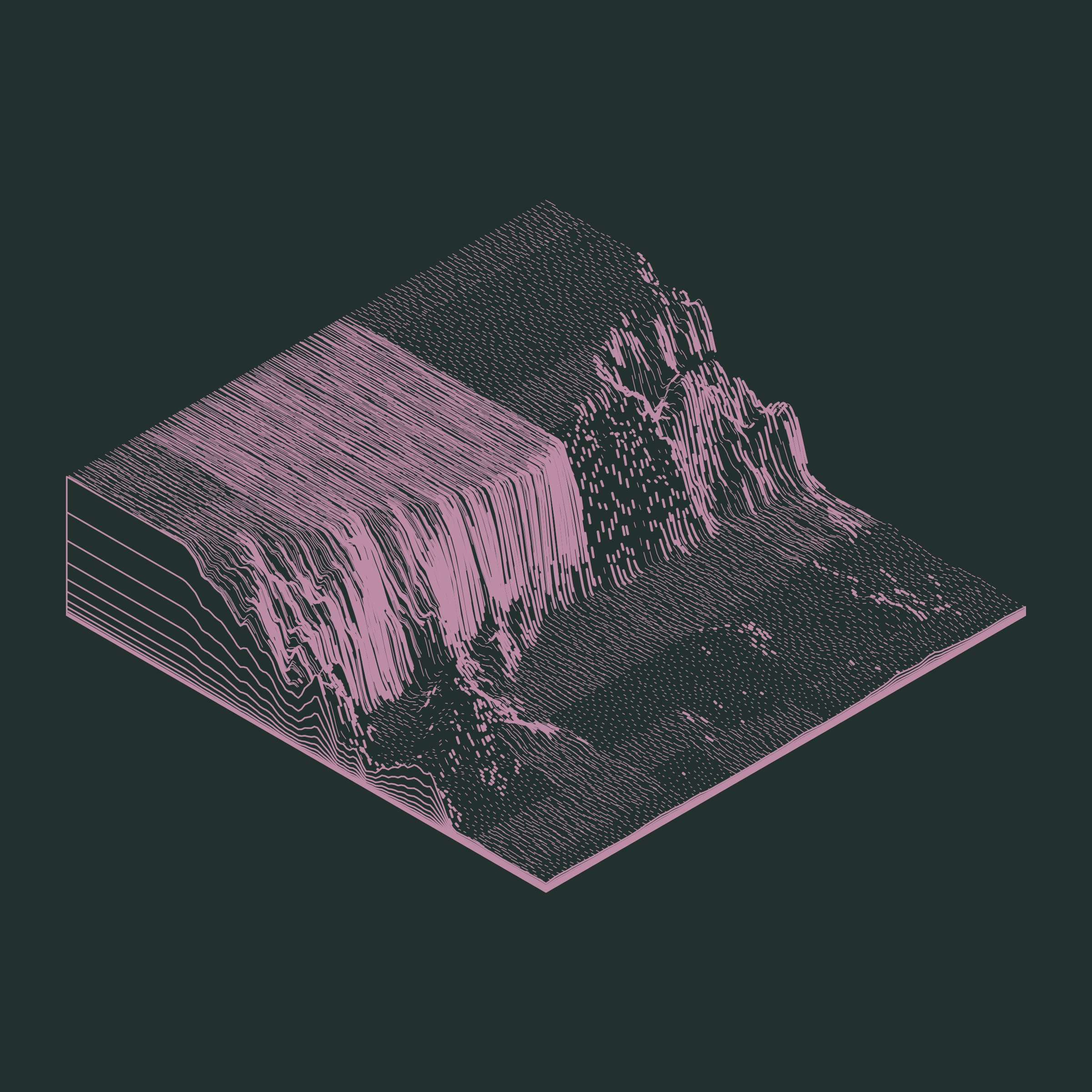 Art Blocks - Art Blocks v2 - Subscapes #340 - NFT # 53000340