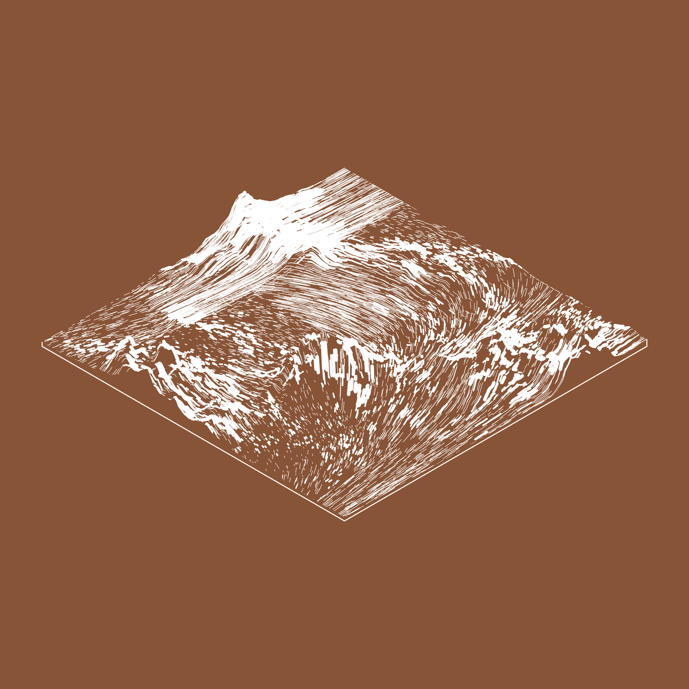 Art Blocks - Art Blocks v2 - Subscapes #343 - NFT # 53000343