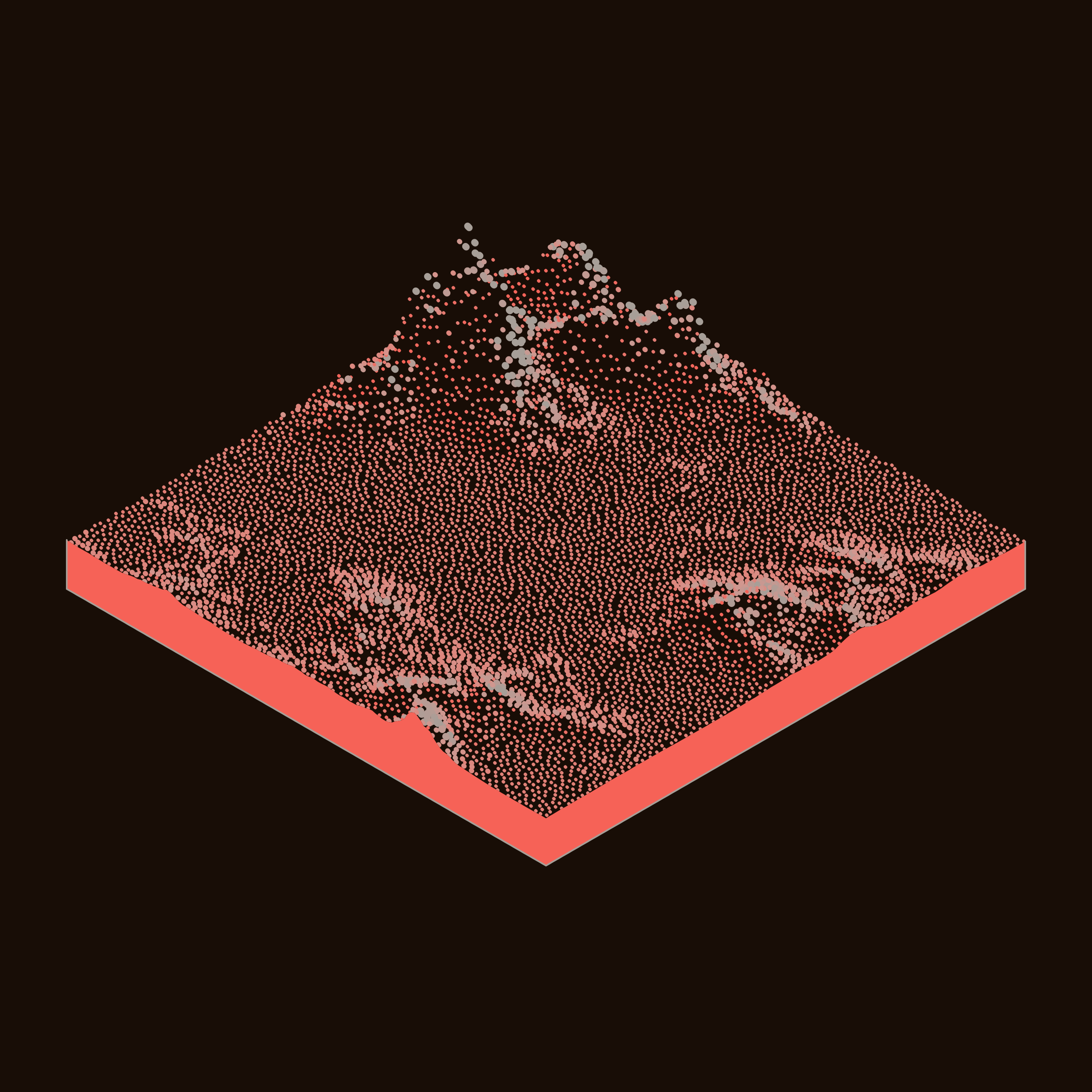 Art Blocks - Art Blocks v2 - Subscapes #353 - NFT # 53000353