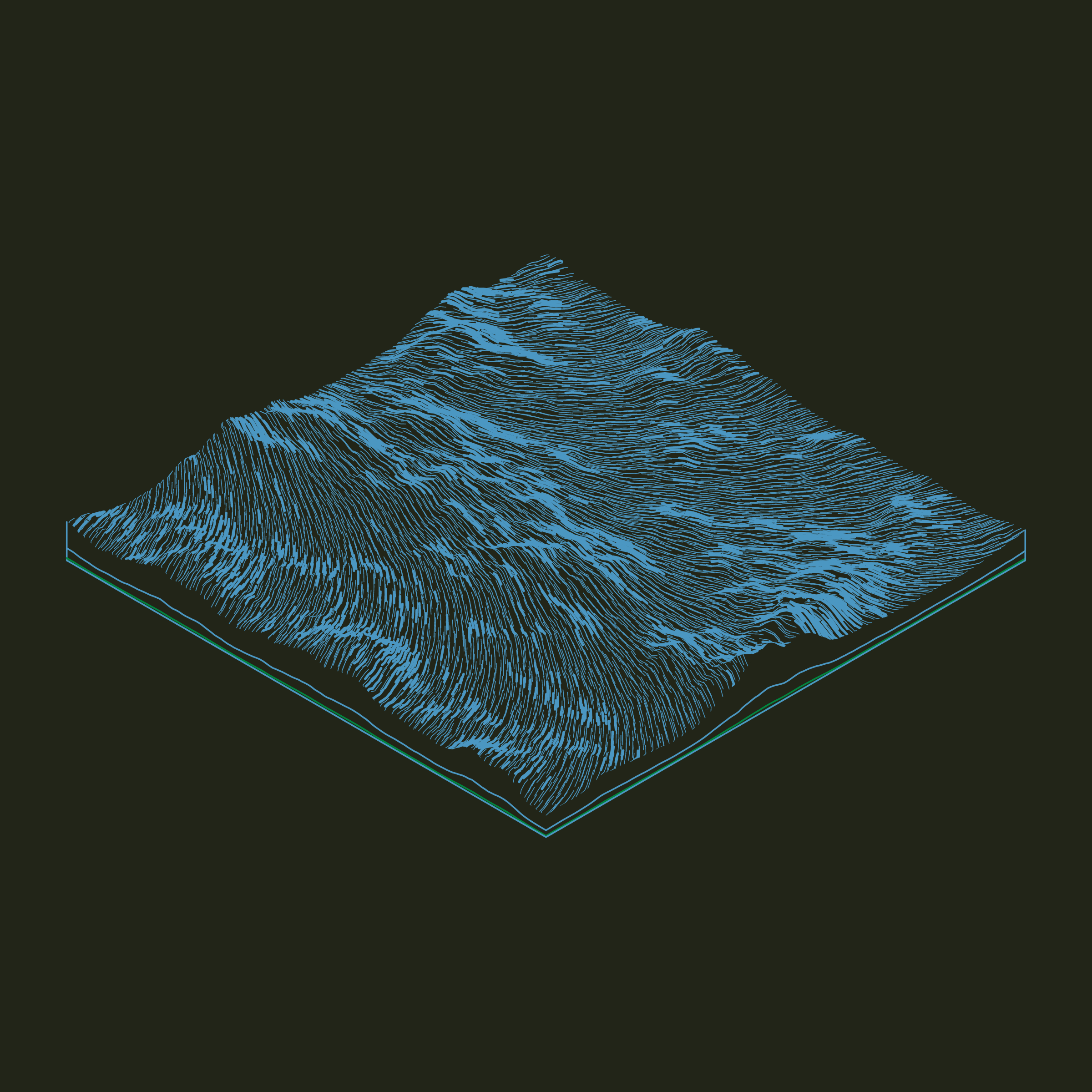 Art Blocks - Art Blocks v2 - Subscapes #359 - NFT # 53000359