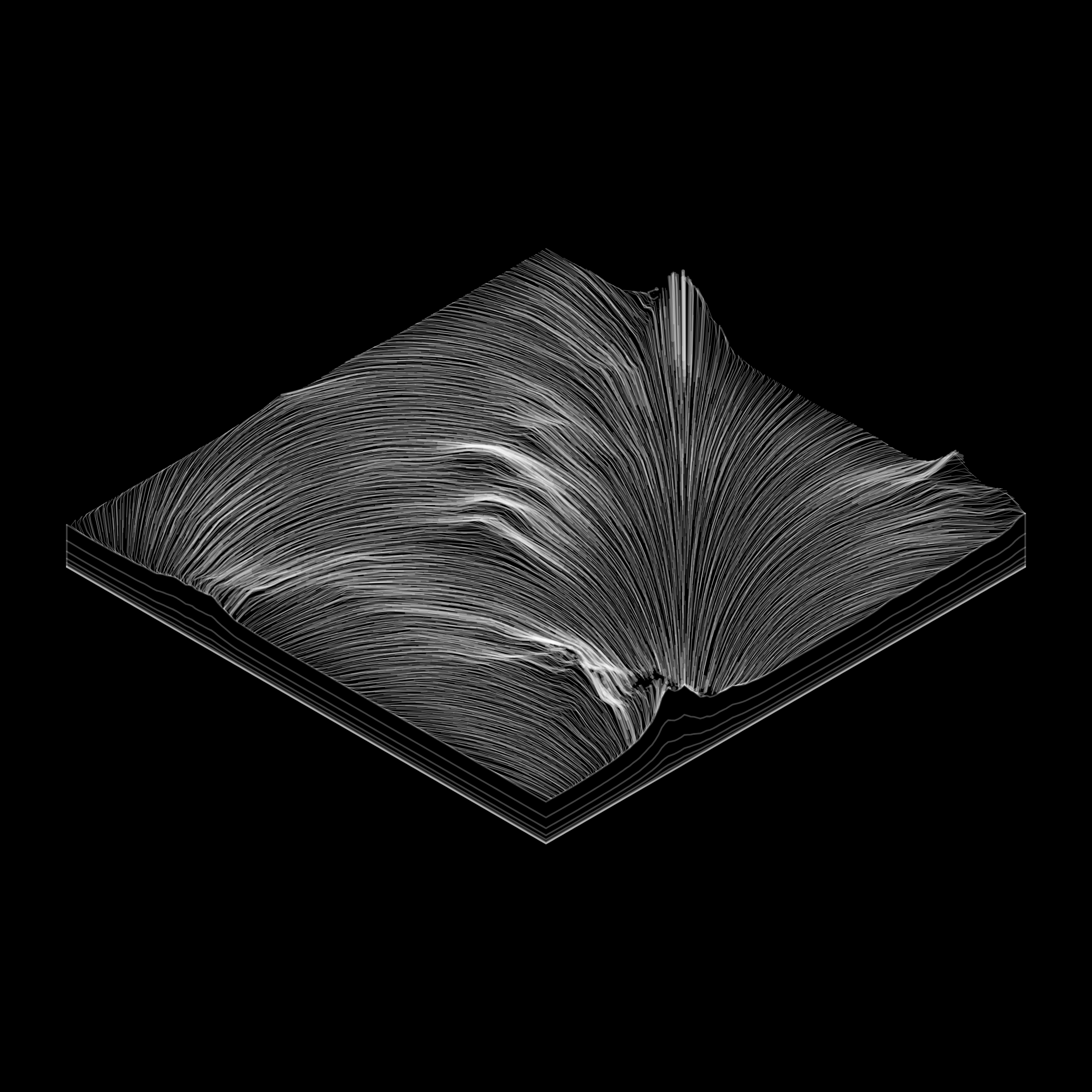 Art Blocks - Art Blocks v2 - Subscapes #360 - NFT # 53000360