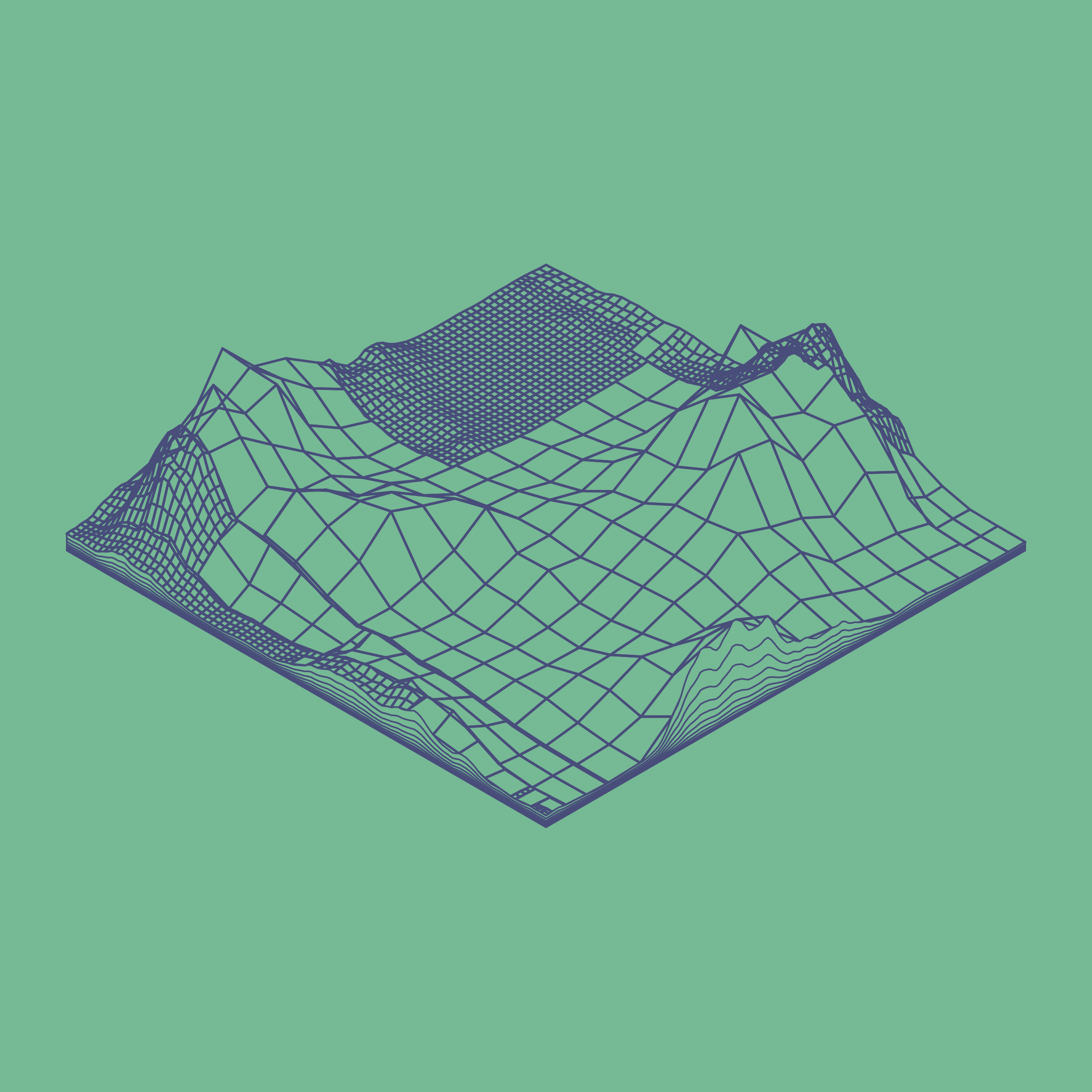 Art Blocks - Art Blocks v2 - Subscapes #365 - NFT # 53000365