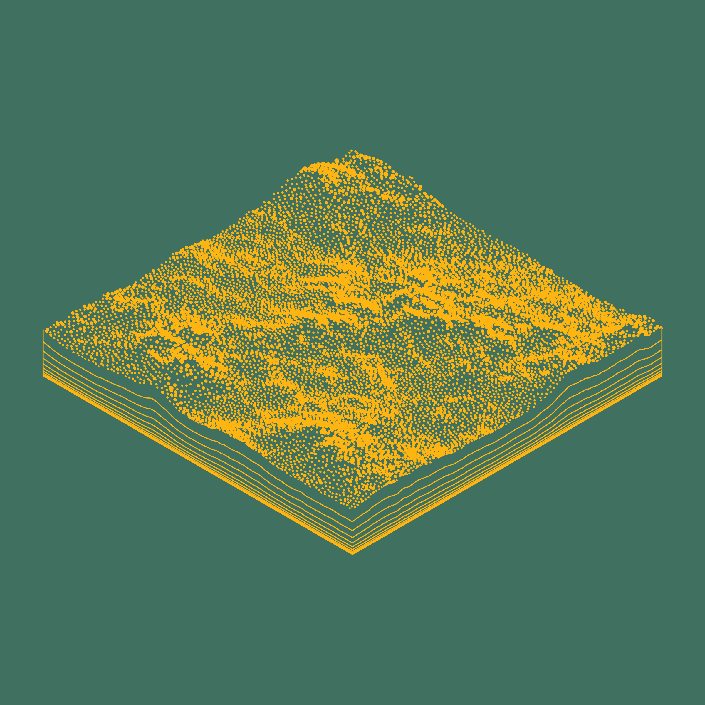 Art Blocks - Art Blocks v2 - Subscapes #379 - NFT # 53000379