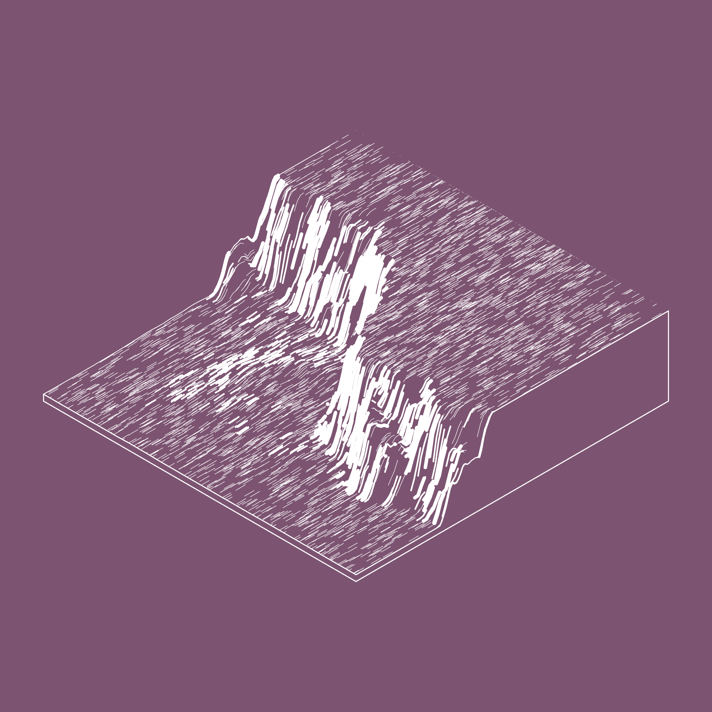 Art Blocks - Art Blocks v2 - Subscapes #384 - NFT # 53000384