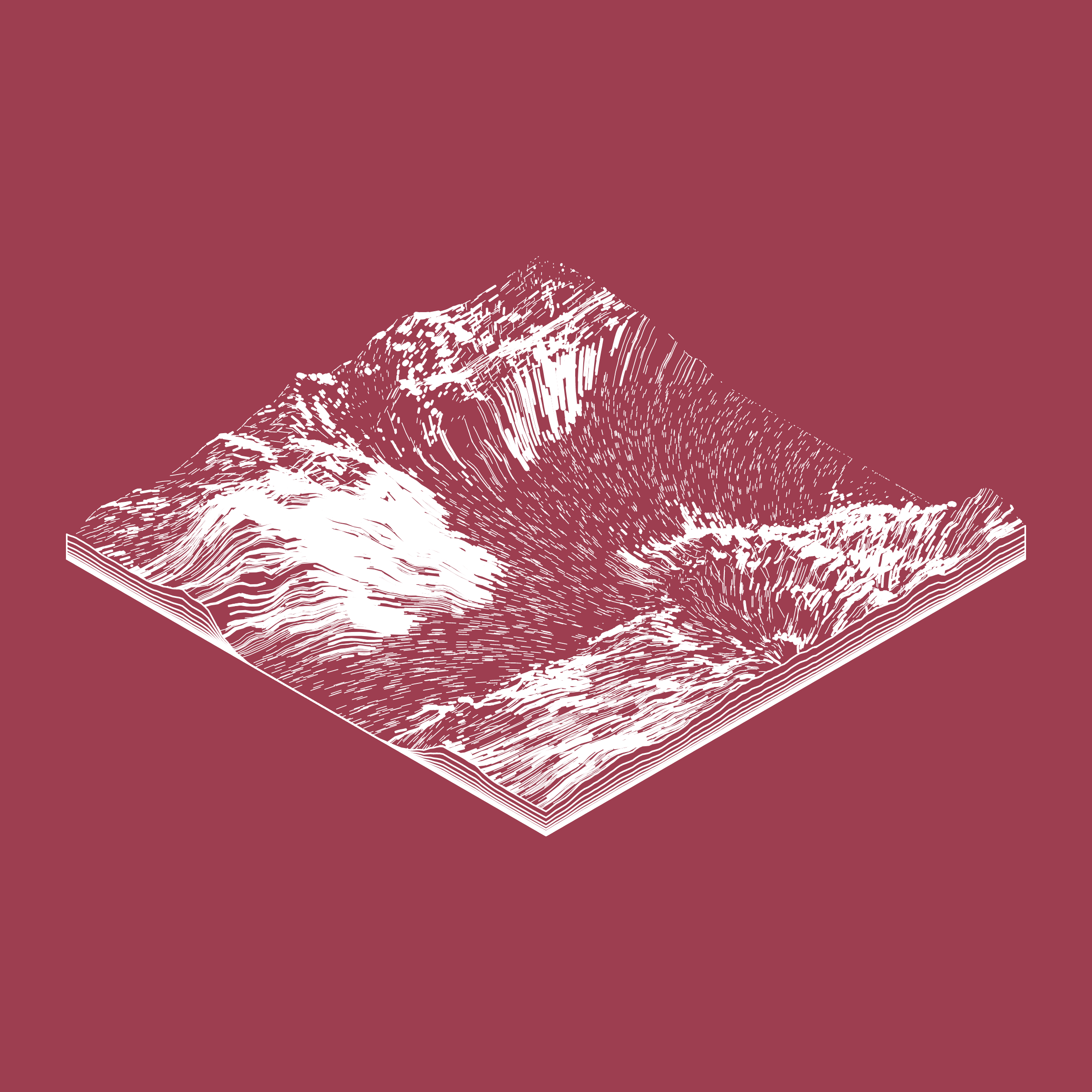 Art Blocks - Art Blocks v2 - Subscapes #388 - NFT # 53000388