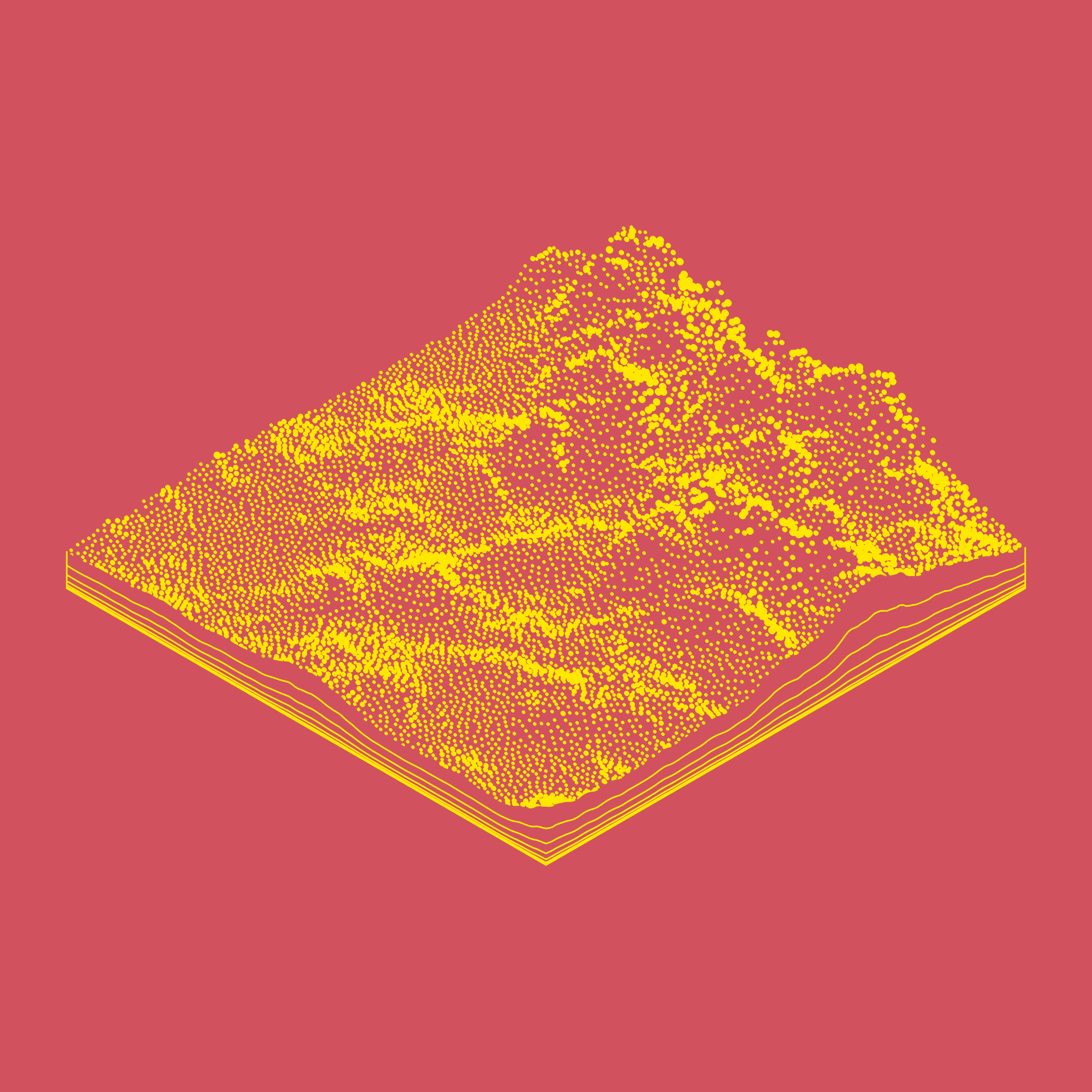 Art Blocks - Art Blocks v2 - Subscapes #396 - NFT # 53000396