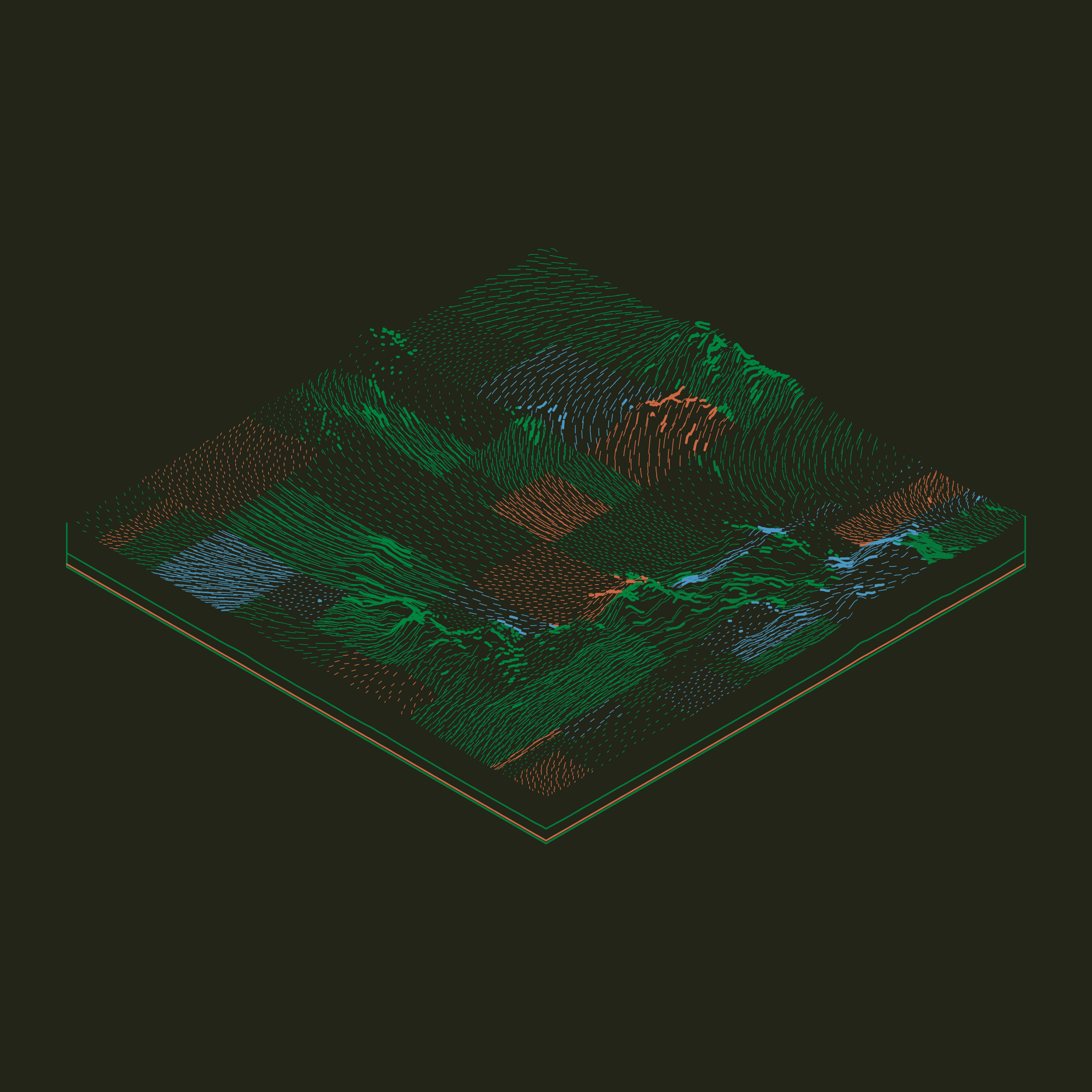 Art Blocks - Art Blocks v2 - Subscapes #400 - NFT # 53000400