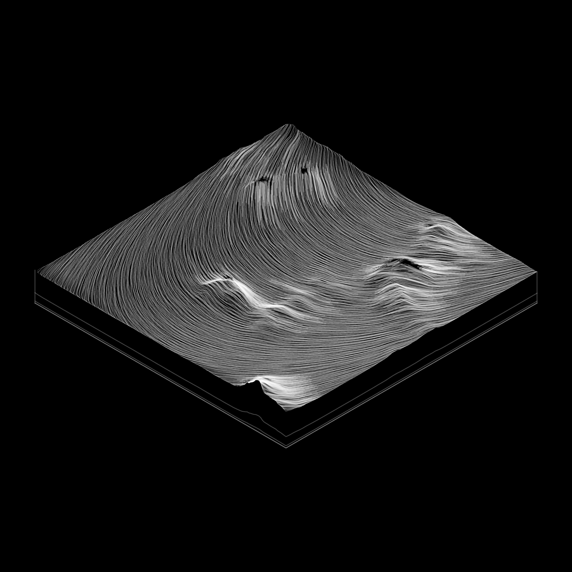 Art Blocks - Art Blocks v2 - Subscapes #405 - NFT # 53000405