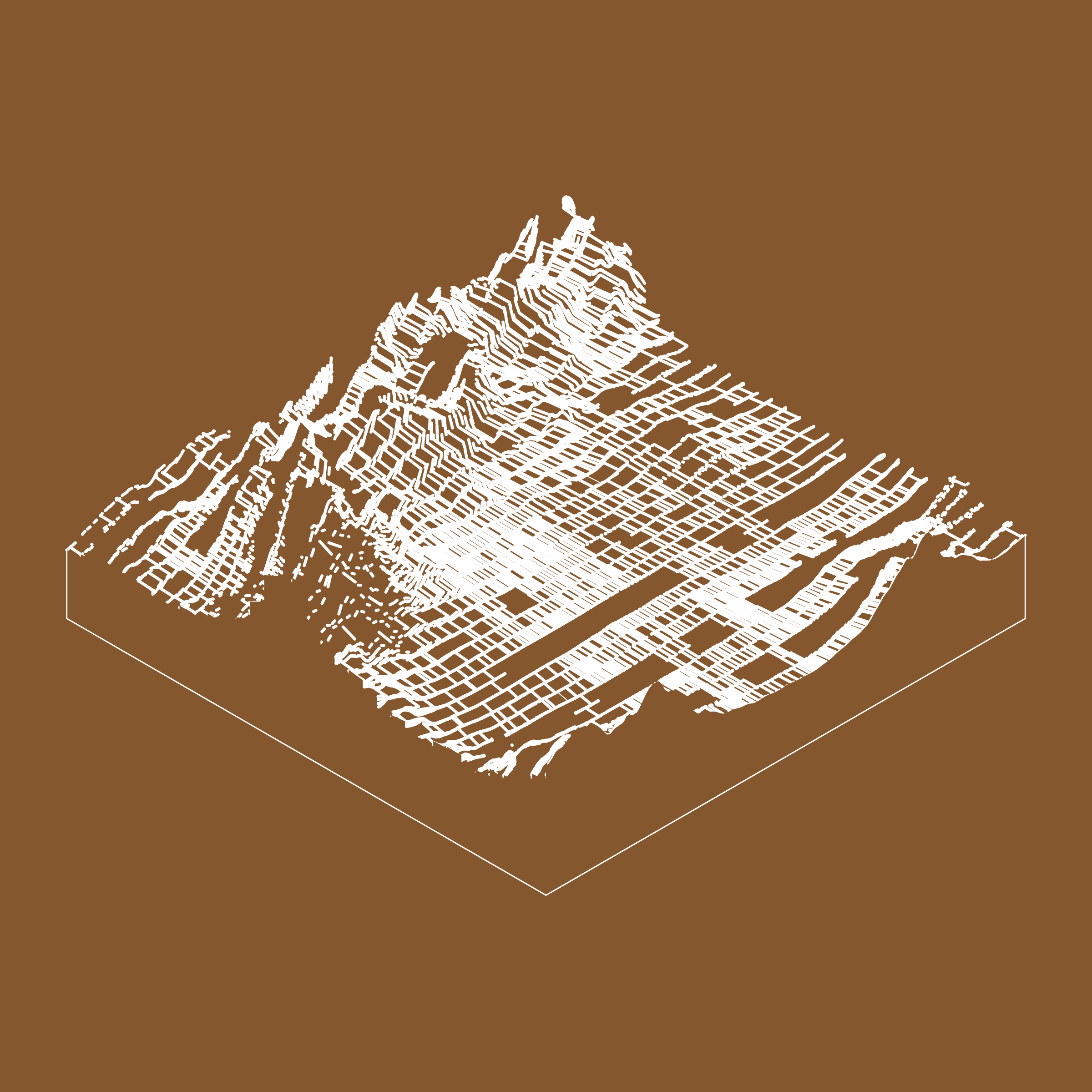 Art Blocks - Art Blocks v2 - Subscapes #406 - NFT # 53000406