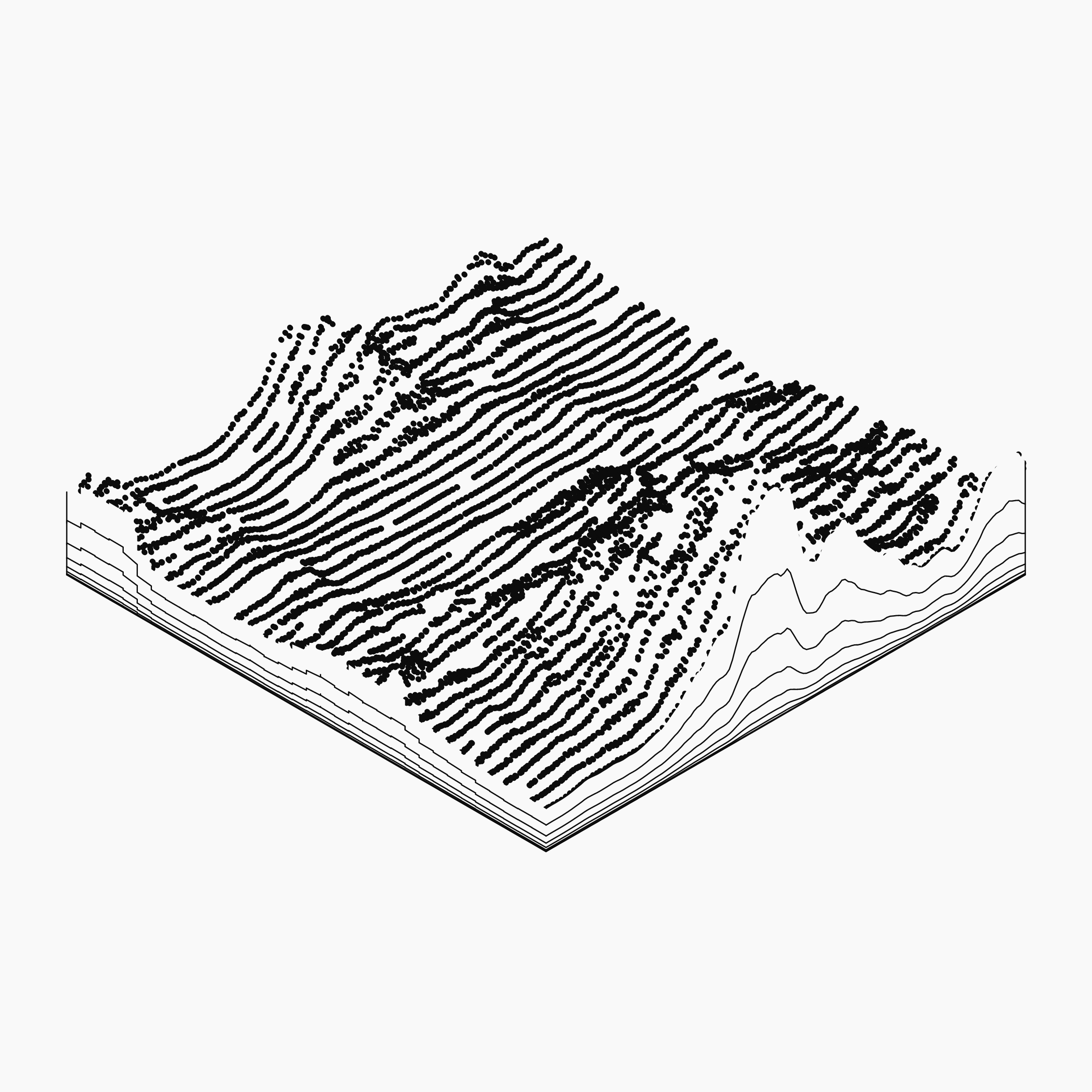 Art Blocks - Art Blocks v2 - Subscapes #416 - NFT # 53000416