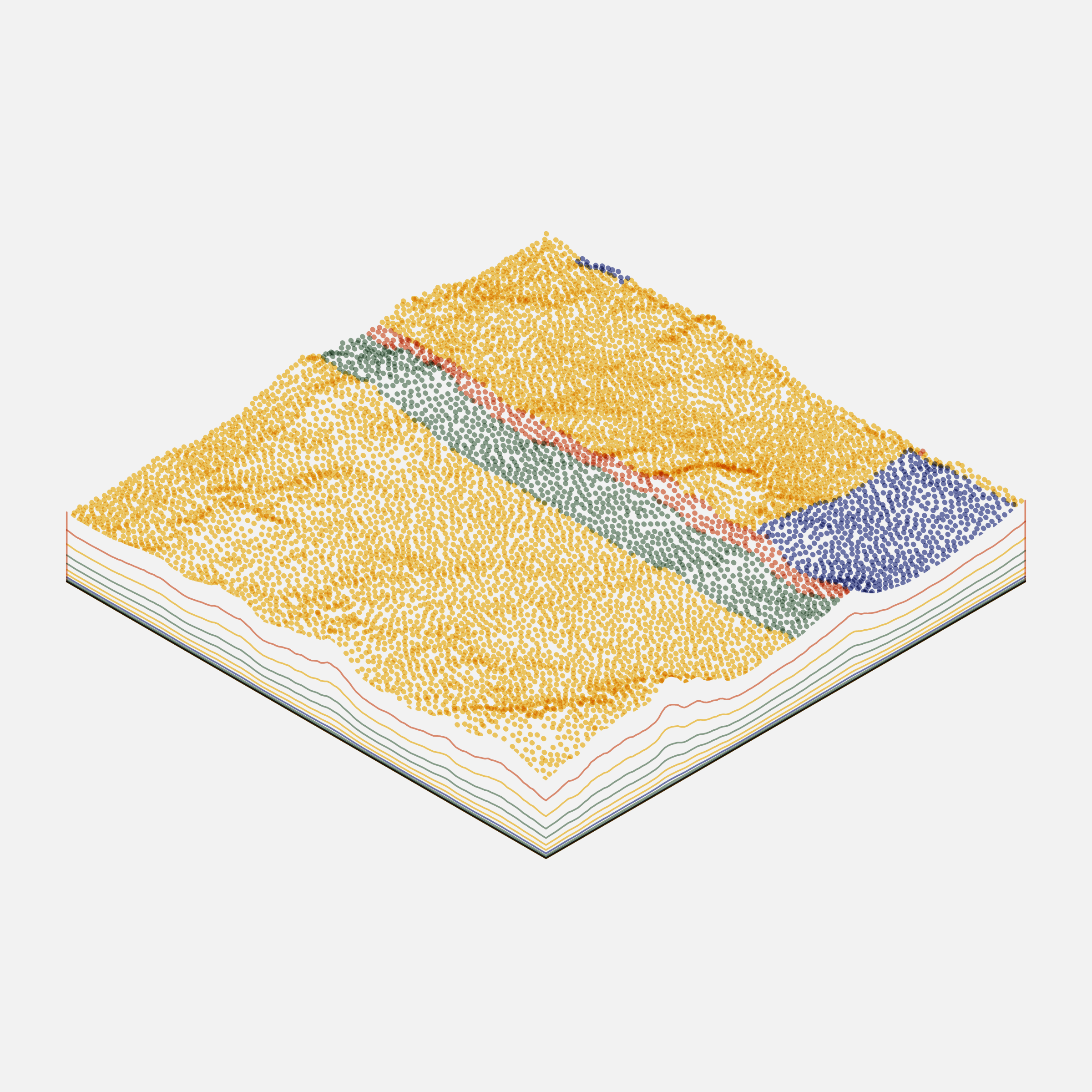 Art Blocks - Art Blocks v2 - Subscapes #420 - NFT # 53000420