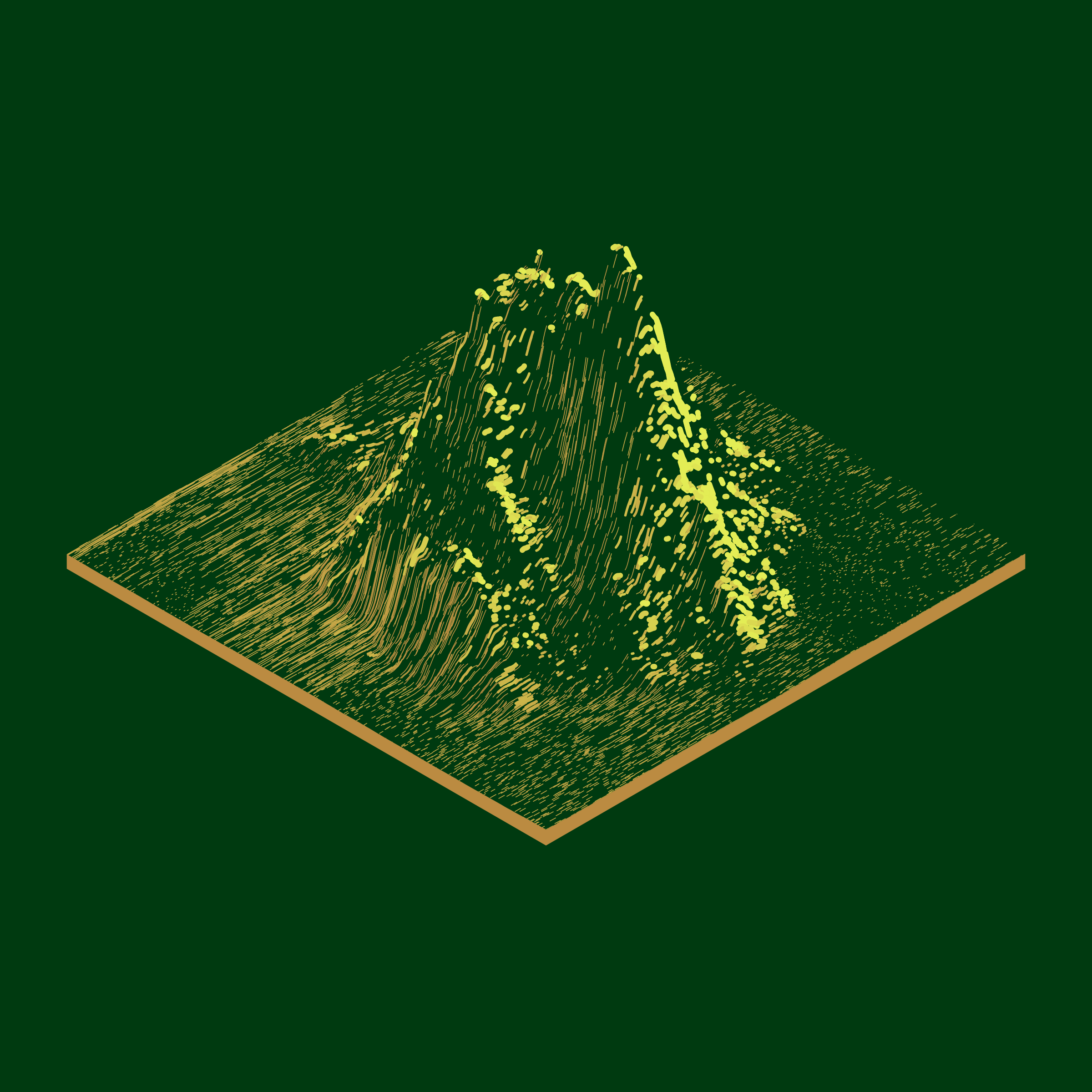 Art Blocks - Art Blocks v2 - Subscapes #421 - NFT # 53000421