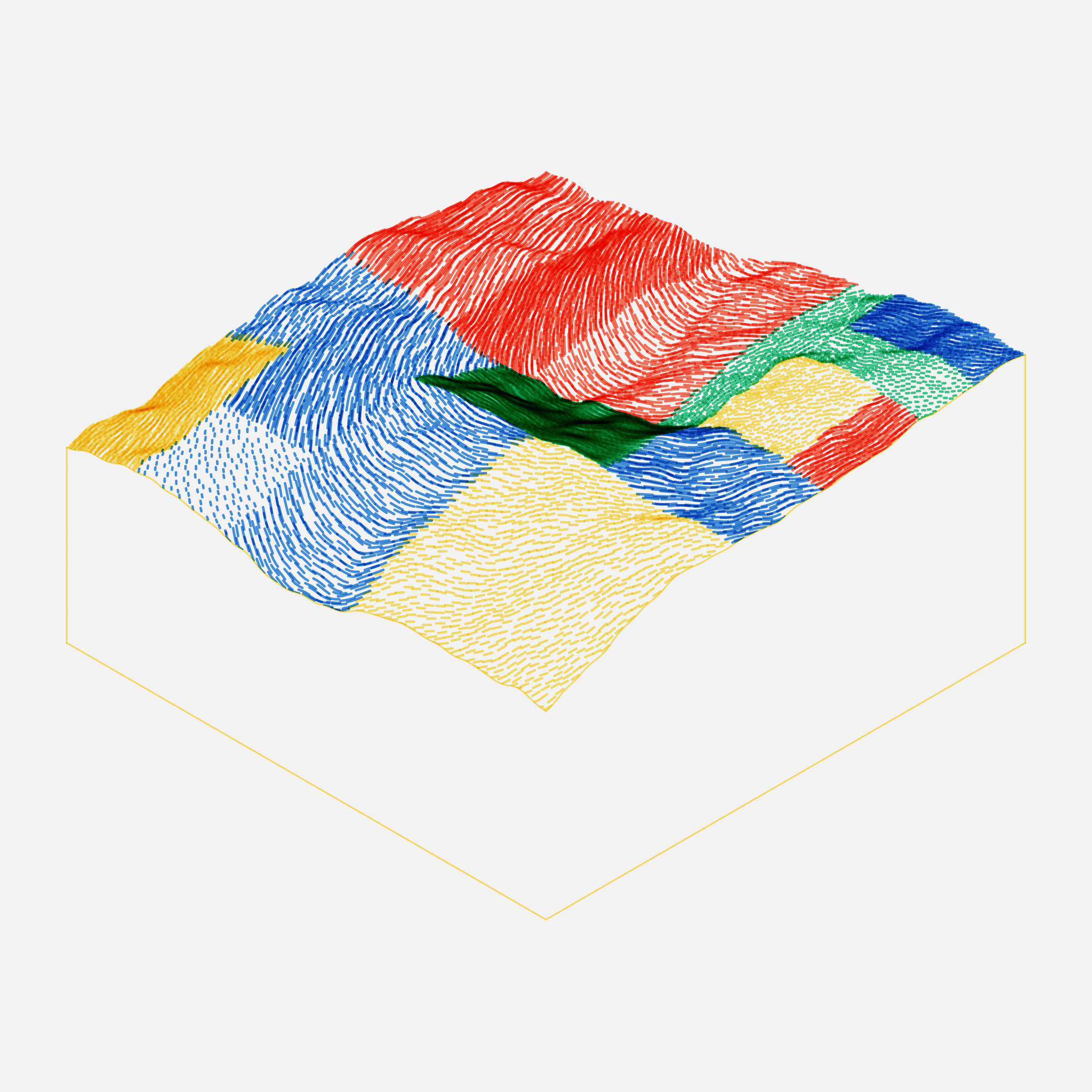 Art Blocks - Art Blocks v2 - Subscapes #423 - NFT # 53000423