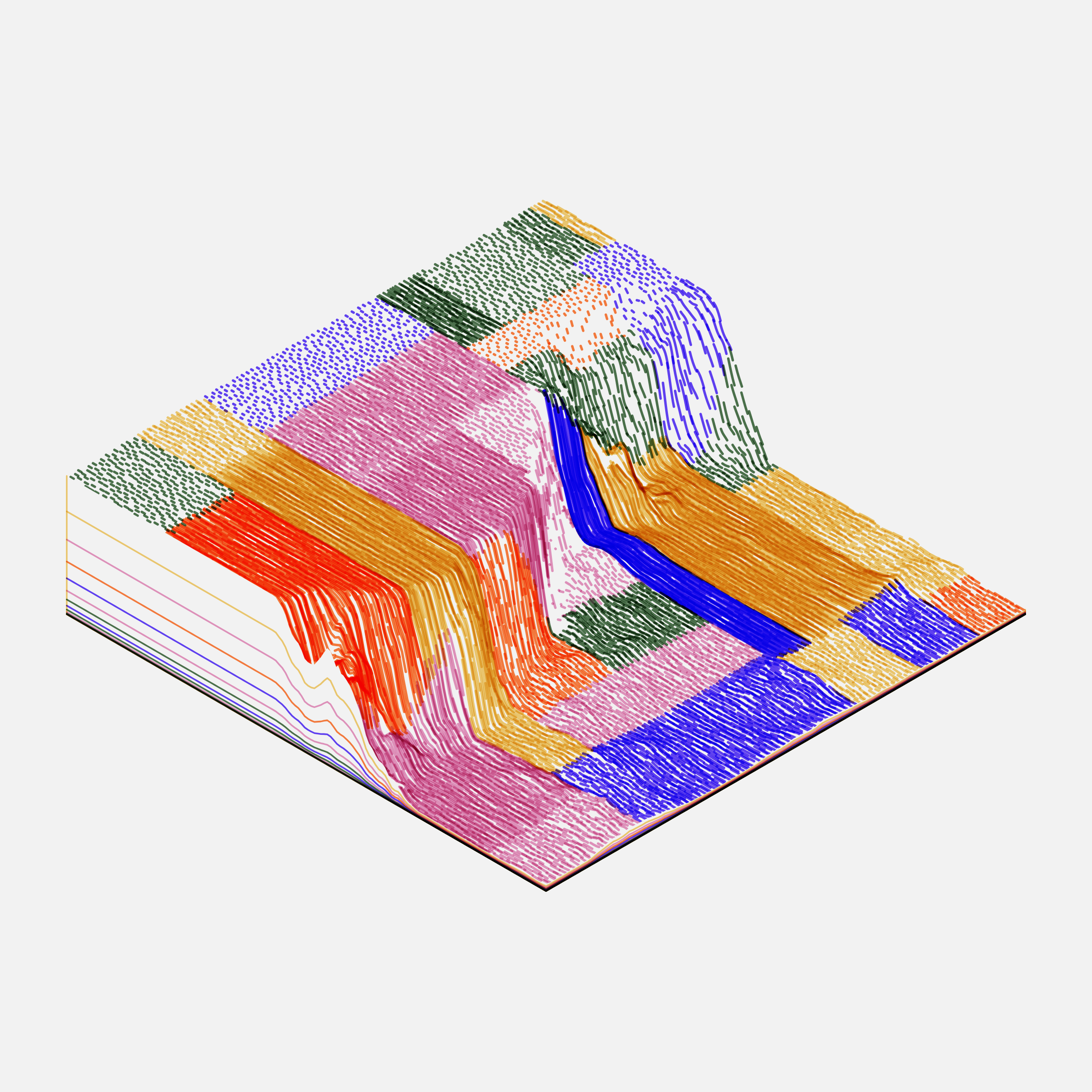 Art Blocks - Art Blocks v2 - Subscapes #429 - NFT # 53000429