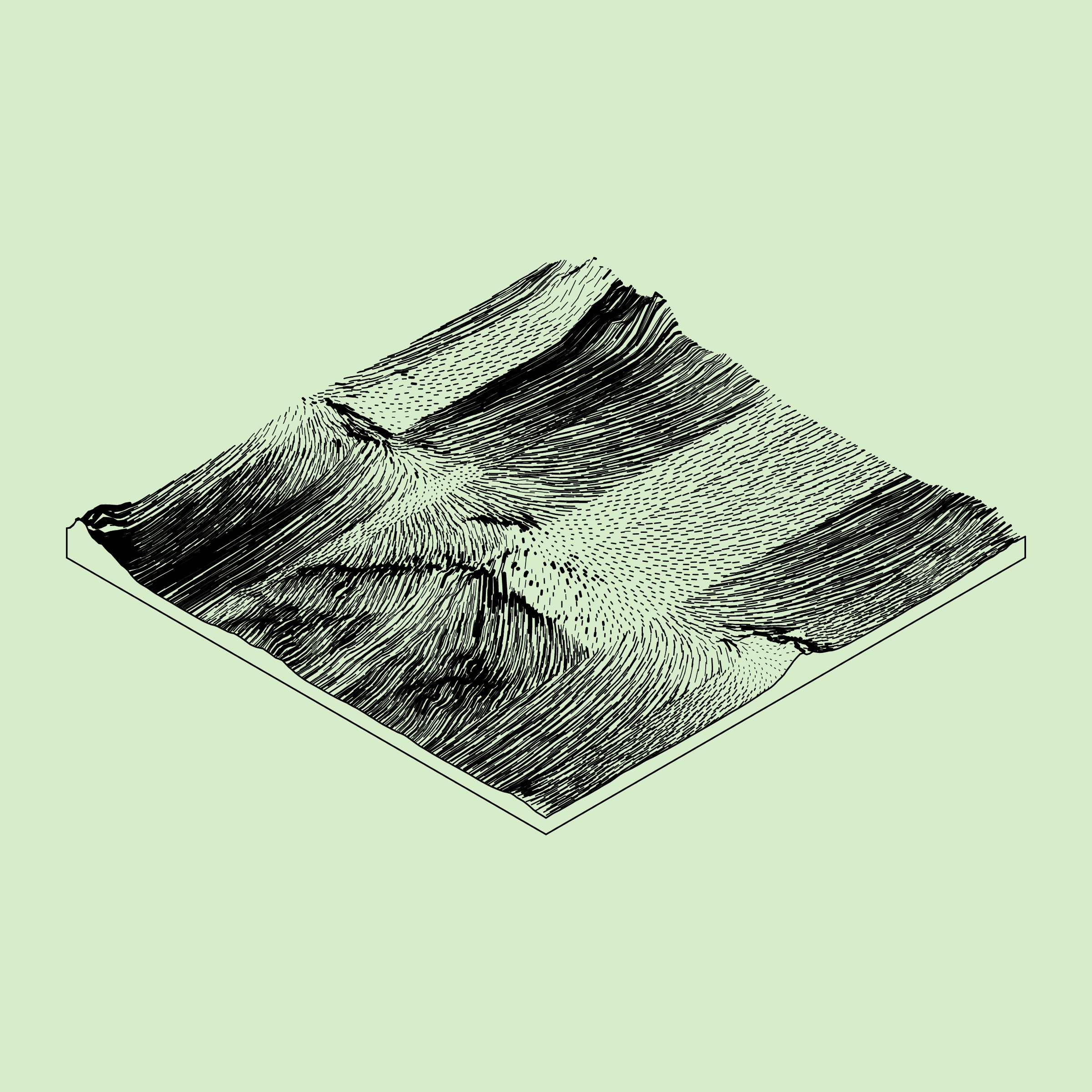 Art Blocks - Art Blocks v2 - Subscapes #431 - NFT # 53000431