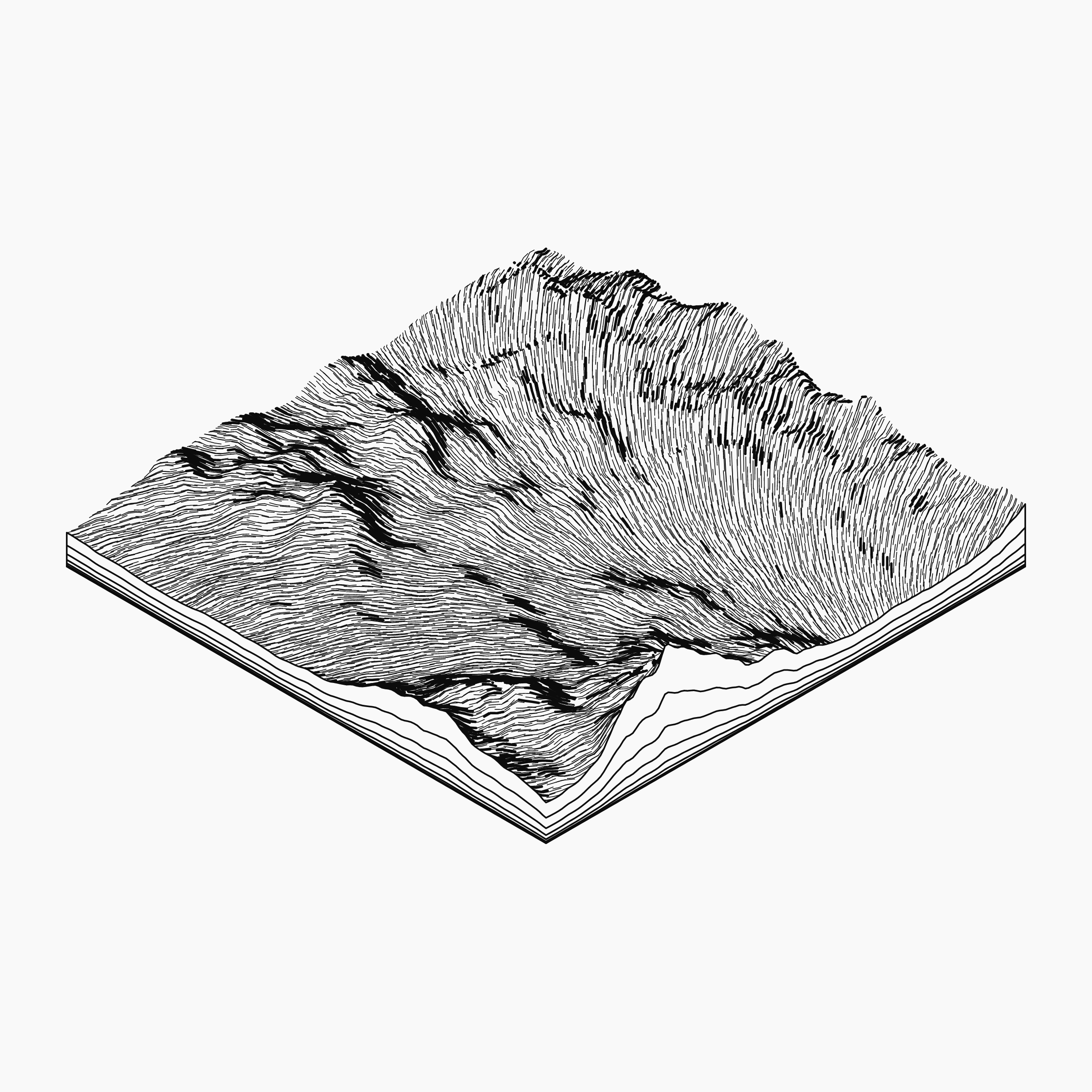 Art Blocks - Art Blocks v2 - Subscapes #432 - NFT # 53000432