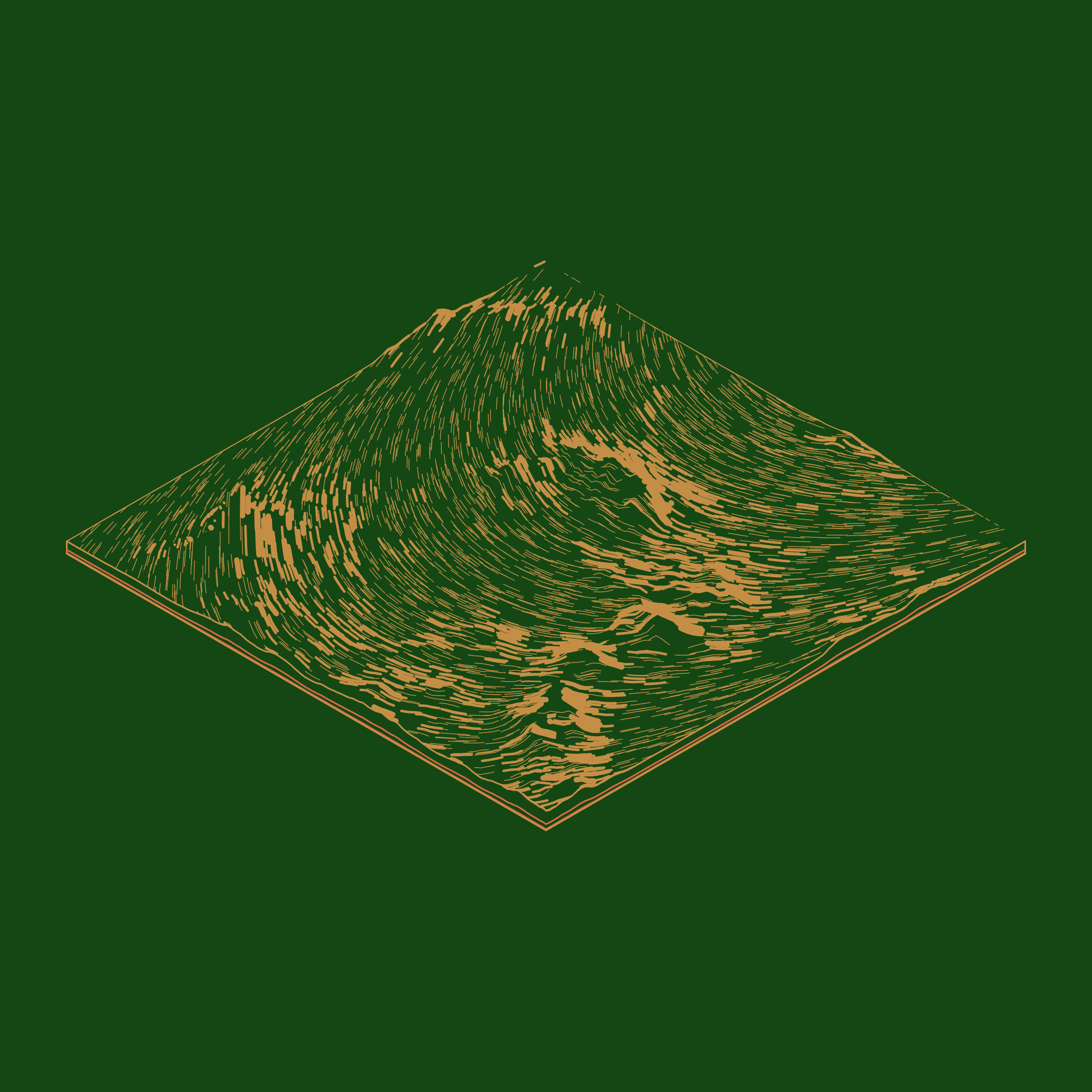 Art Blocks - Art Blocks v2 - Subscapes #437 - NFT # 53000437