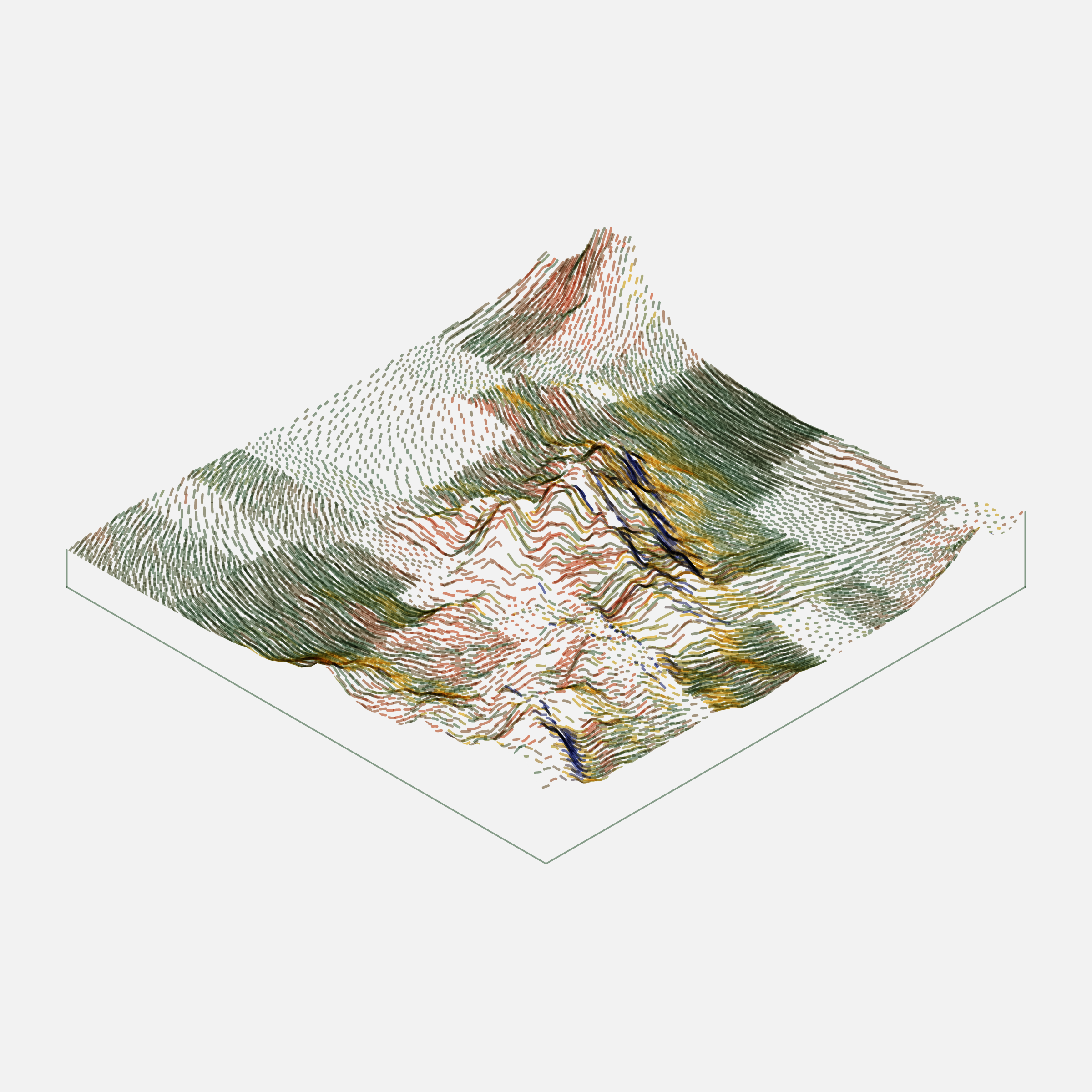 Art Blocks - Art Blocks v2 - Subscapes #440 - NFT # 53000440