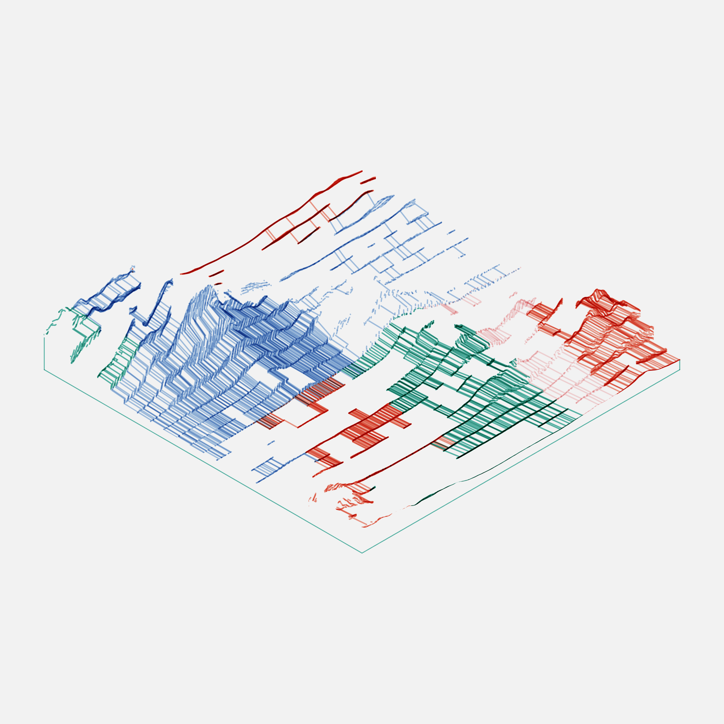 Art Blocks - Art Blocks v2 - Subscapes #456 - NFT # 53000456