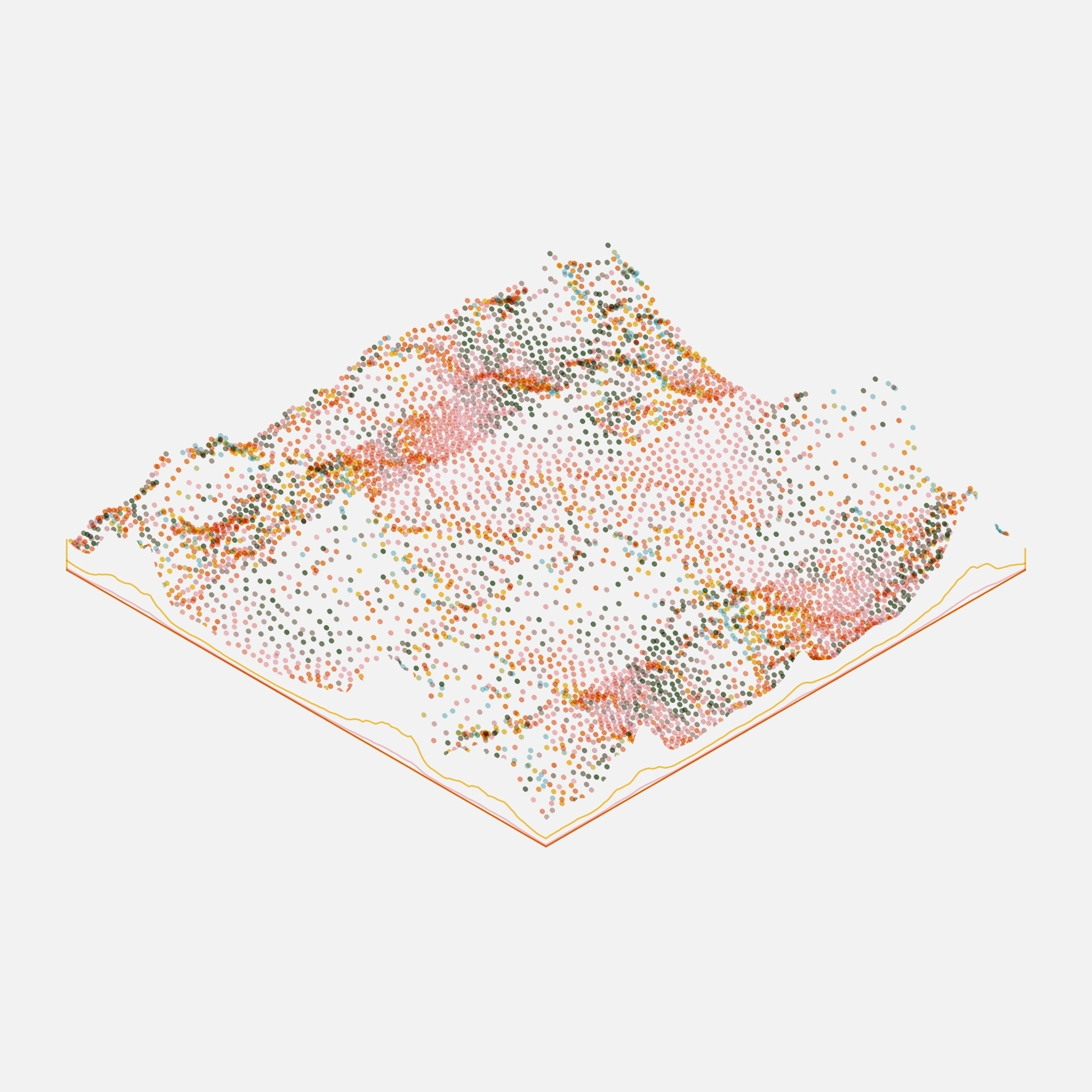 Art Blocks - Art Blocks v2 - Subscapes #471 - NFT # 53000471