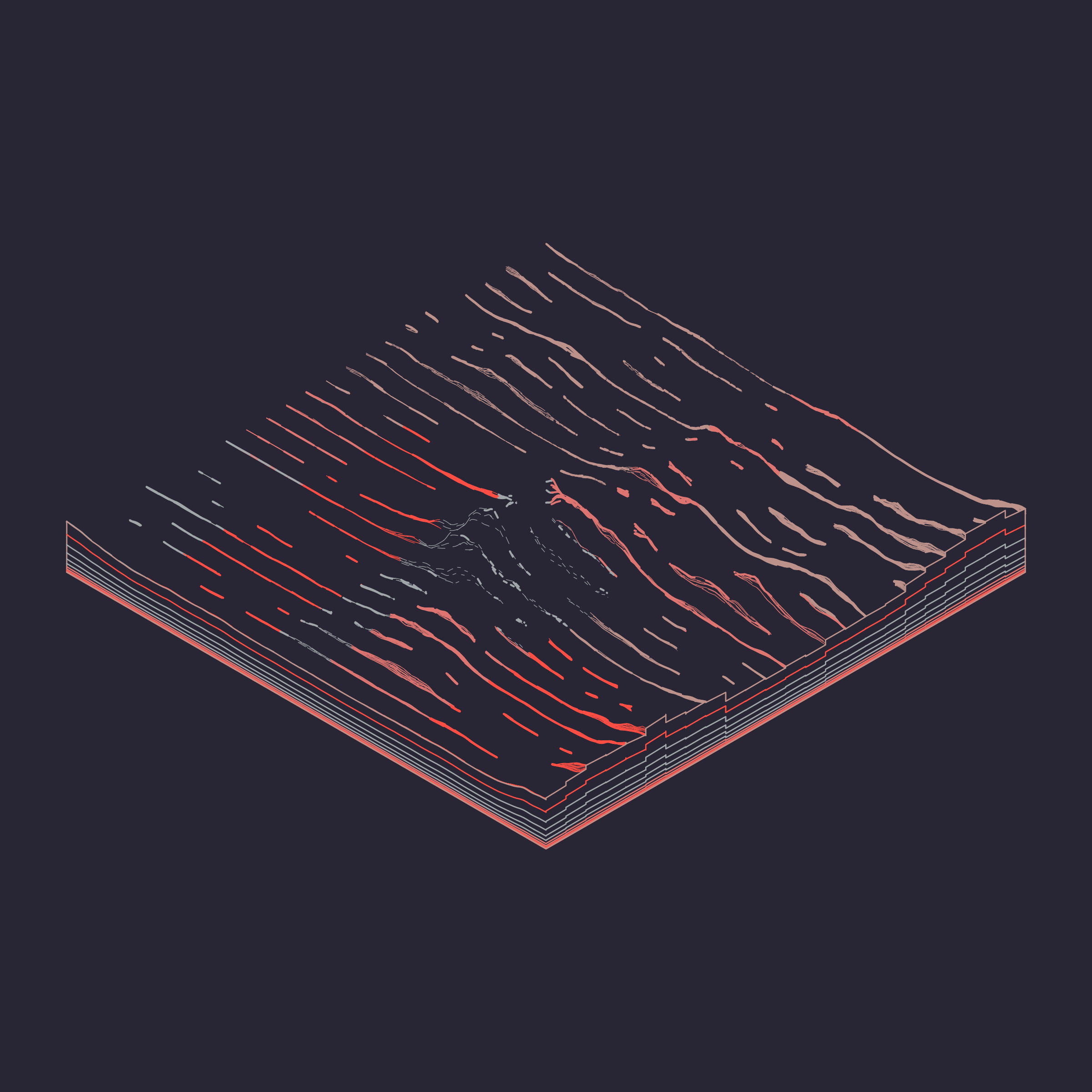 Art Blocks - Art Blocks v2 - Subscapes #473 - NFT # 53000473