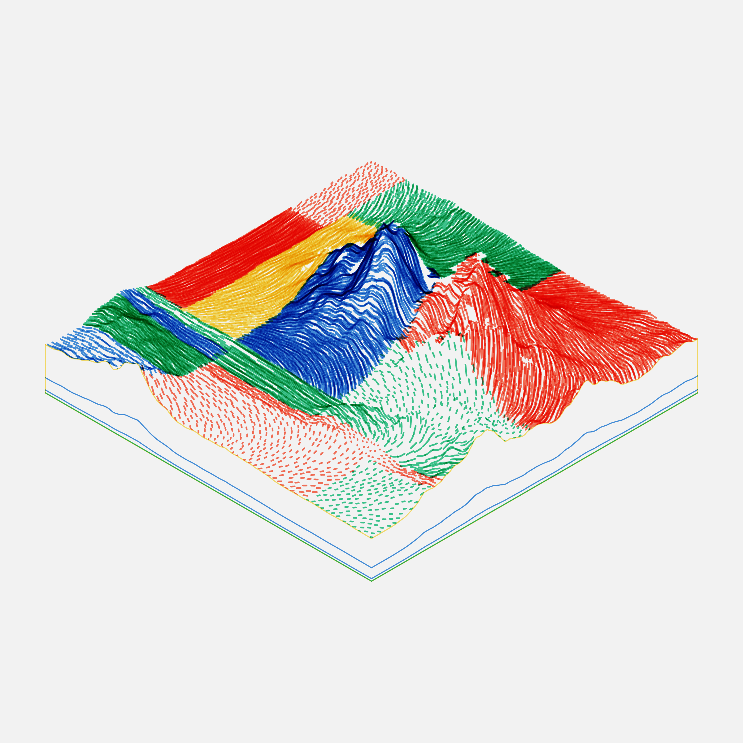 Art Blocks - Art Blocks v2 - Subscapes #474 - NFT # 53000474