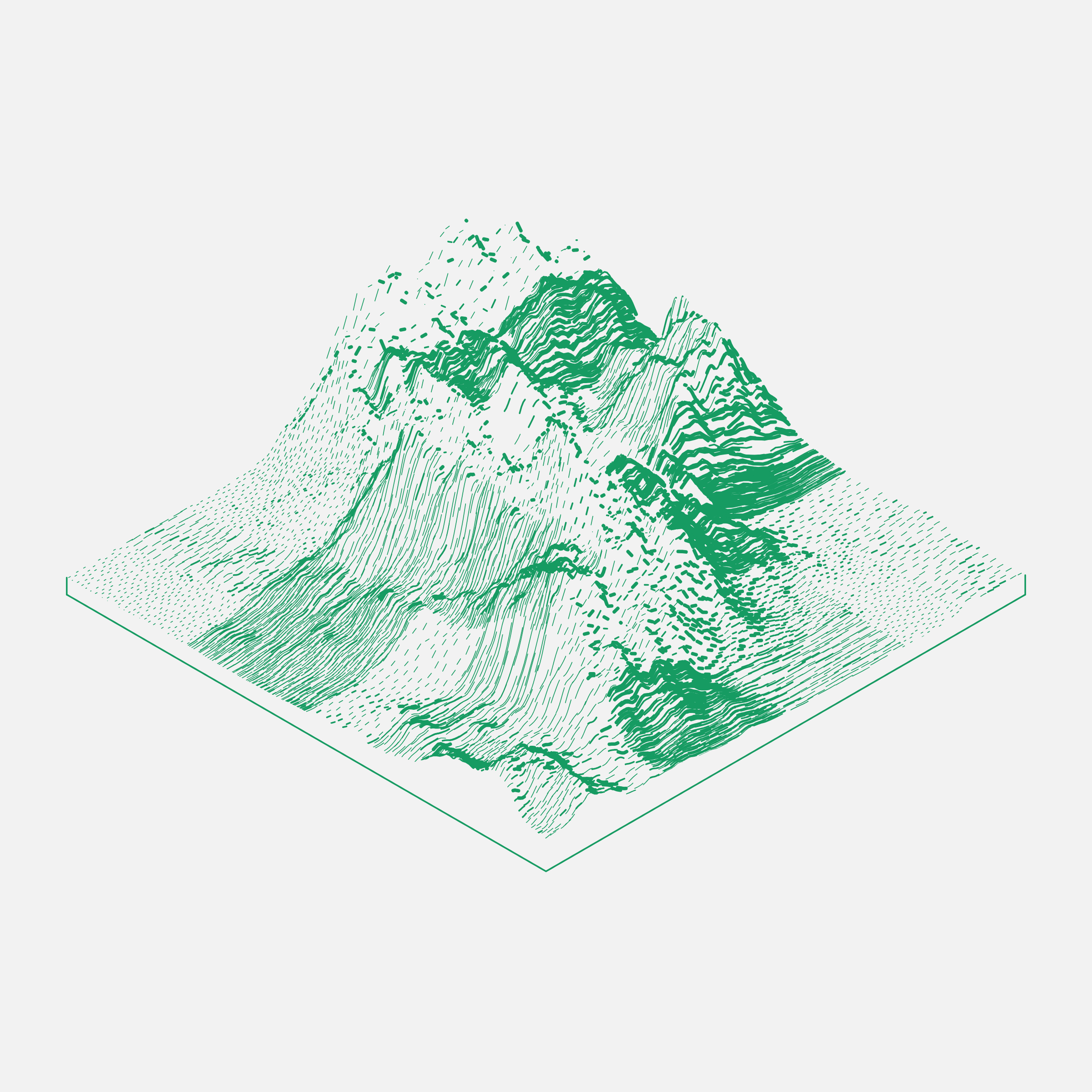 Art Blocks - Art Blocks v2 - Subscapes #478 - NFT # 53000478