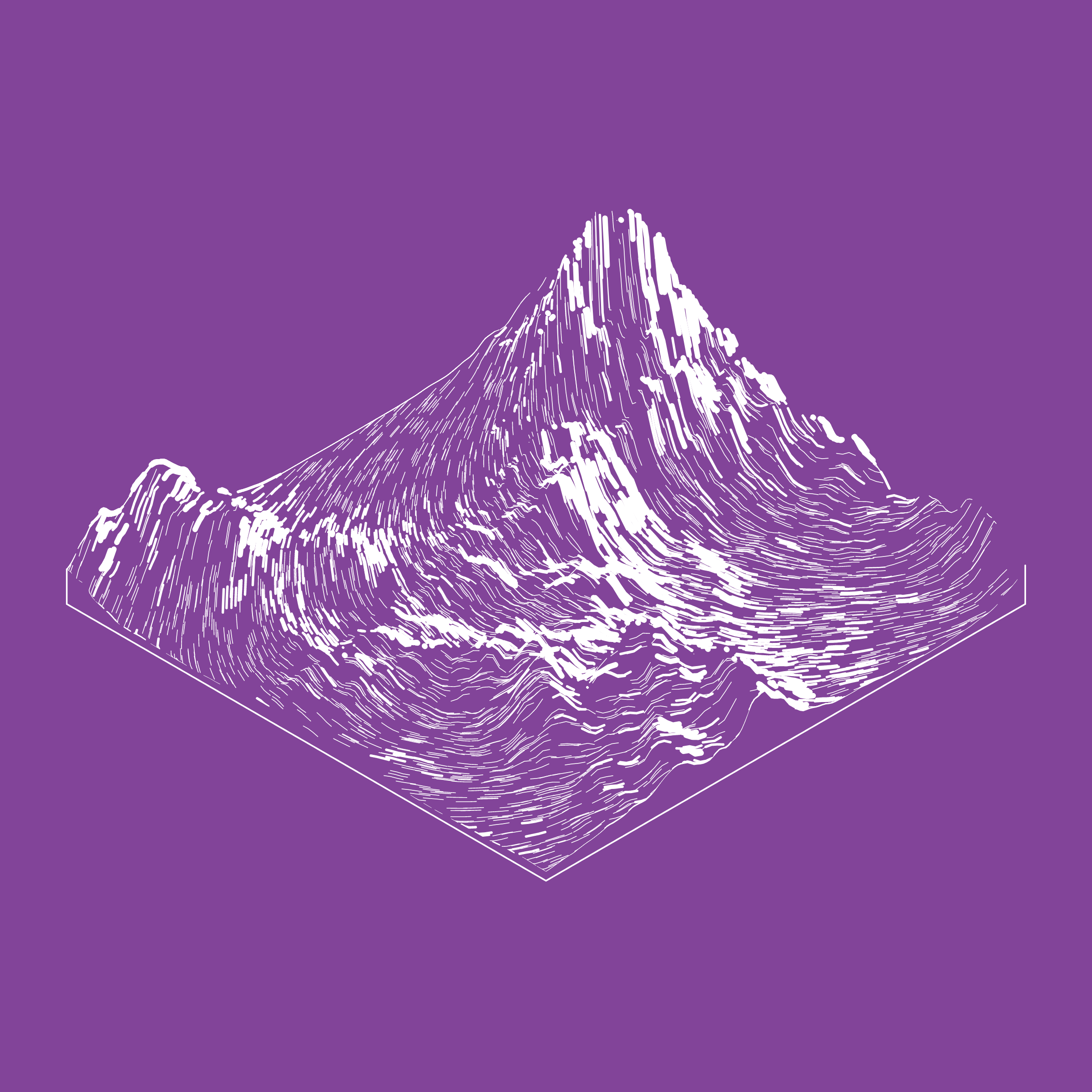 Art Blocks - Art Blocks v2 - Subscapes #484 - NFT # 53000484