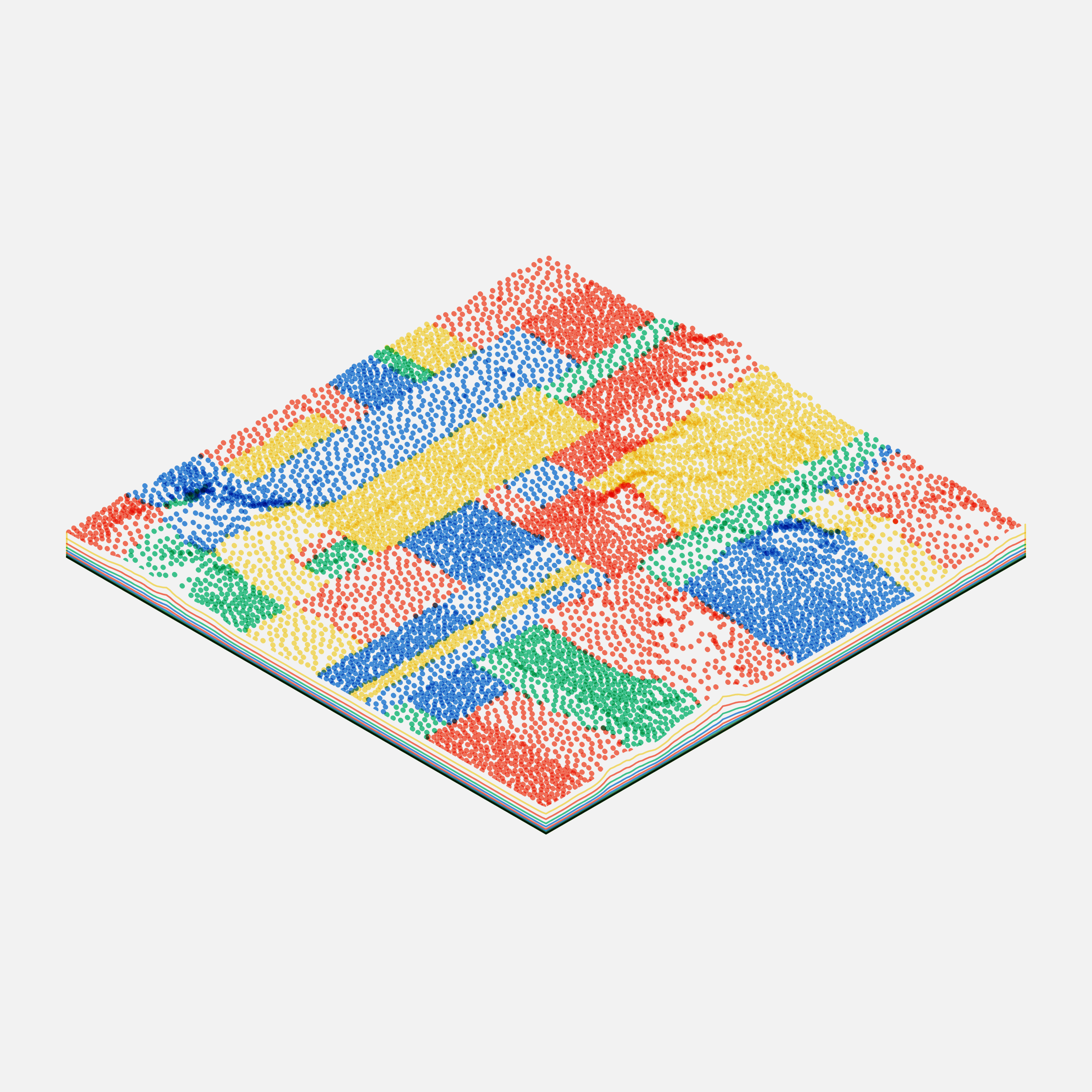 Art Blocks - Art Blocks v2 - Subscapes #494 - NFT # 53000494