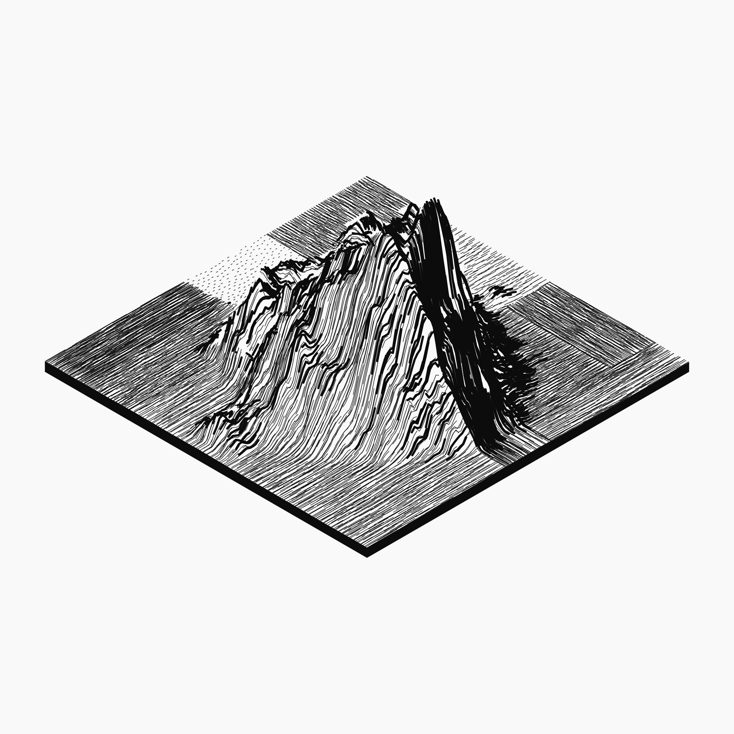 Art Blocks - Art Blocks v2 - Subscapes #495 - NFT # 53000495