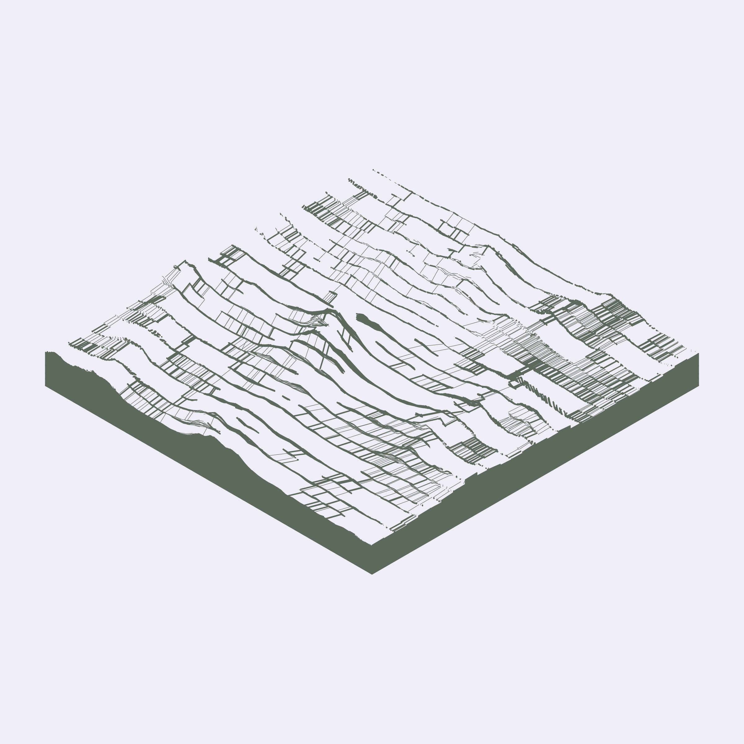 Art Blocks - Art Blocks v2 - Subscapes #501 - NFT # 53000501