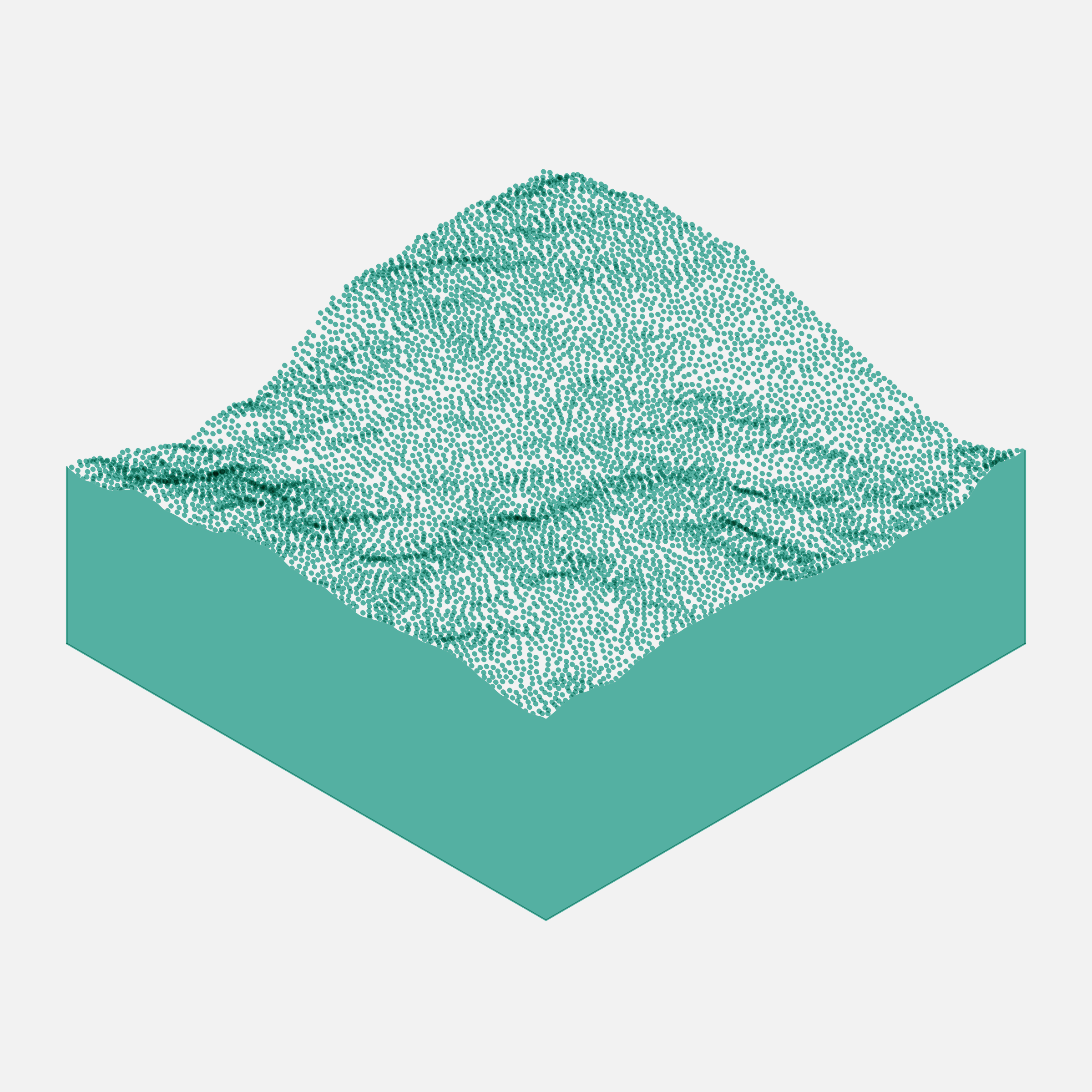 Art Blocks - Art Blocks v2 - Subscapes #502 - NFT # 53000502