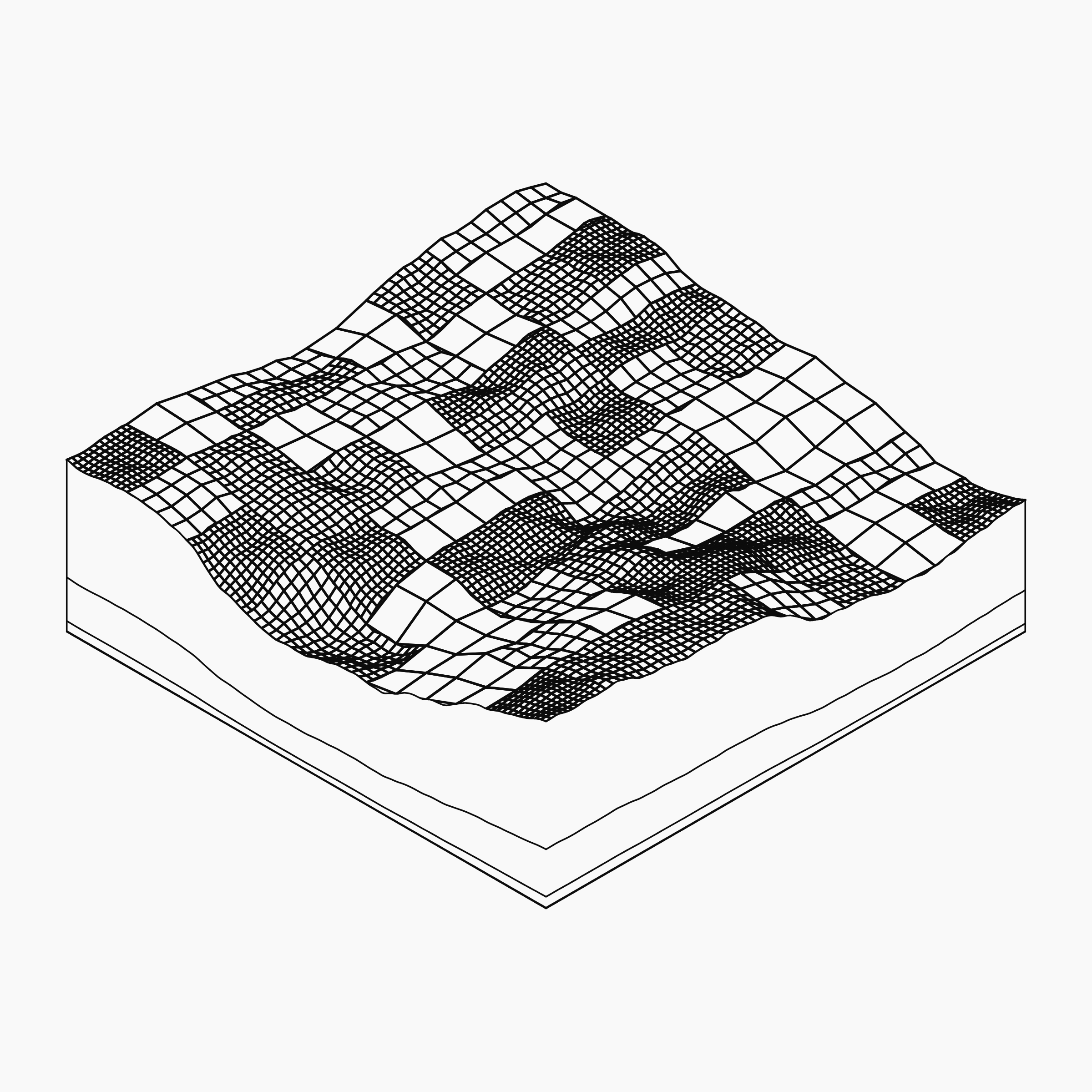 Art Blocks - Art Blocks v2 - Subscapes #504 - NFT # 53000504