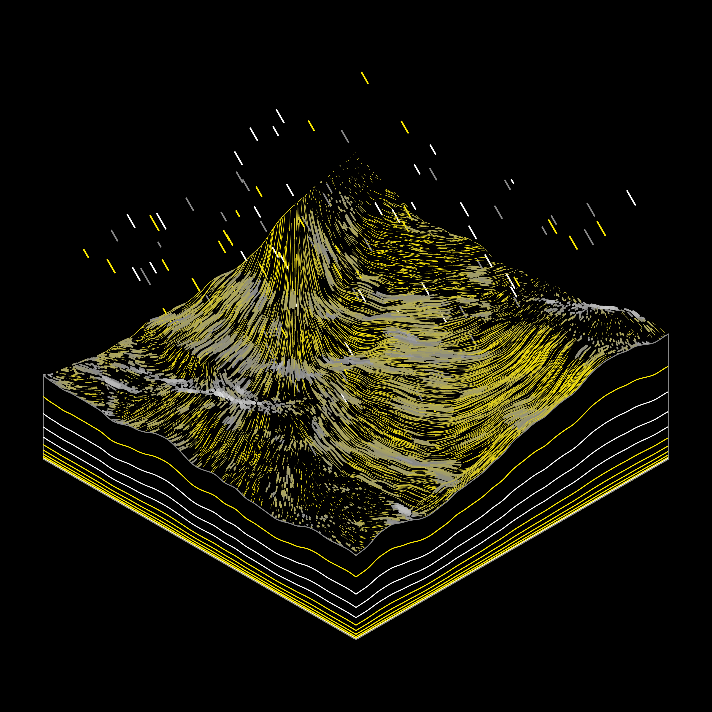 Art Blocks - Art Blocks v2 - Subscapes #506 - NFT # 53000506