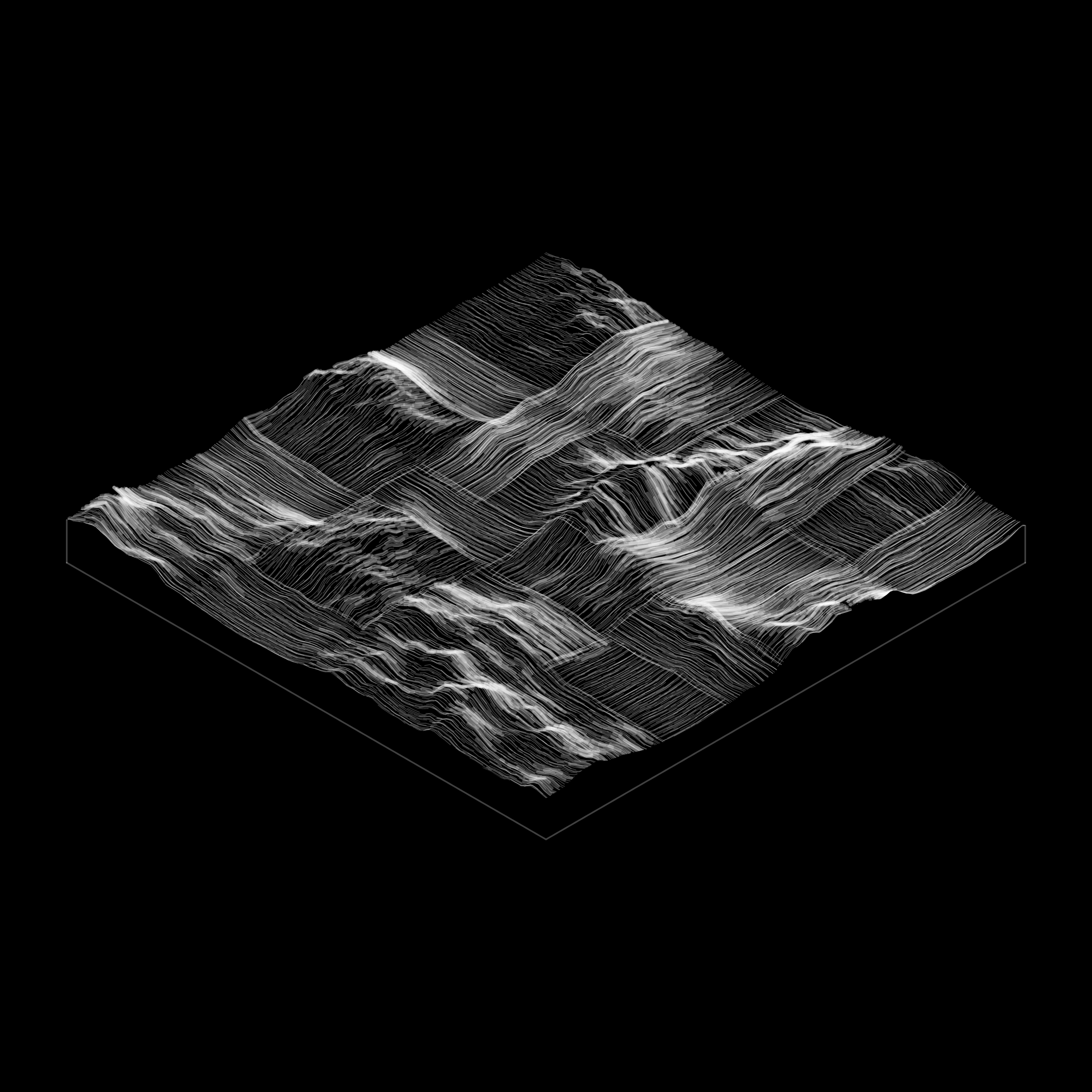 Art Blocks - Art Blocks v2 - Subscapes #507 - NFT # 53000507