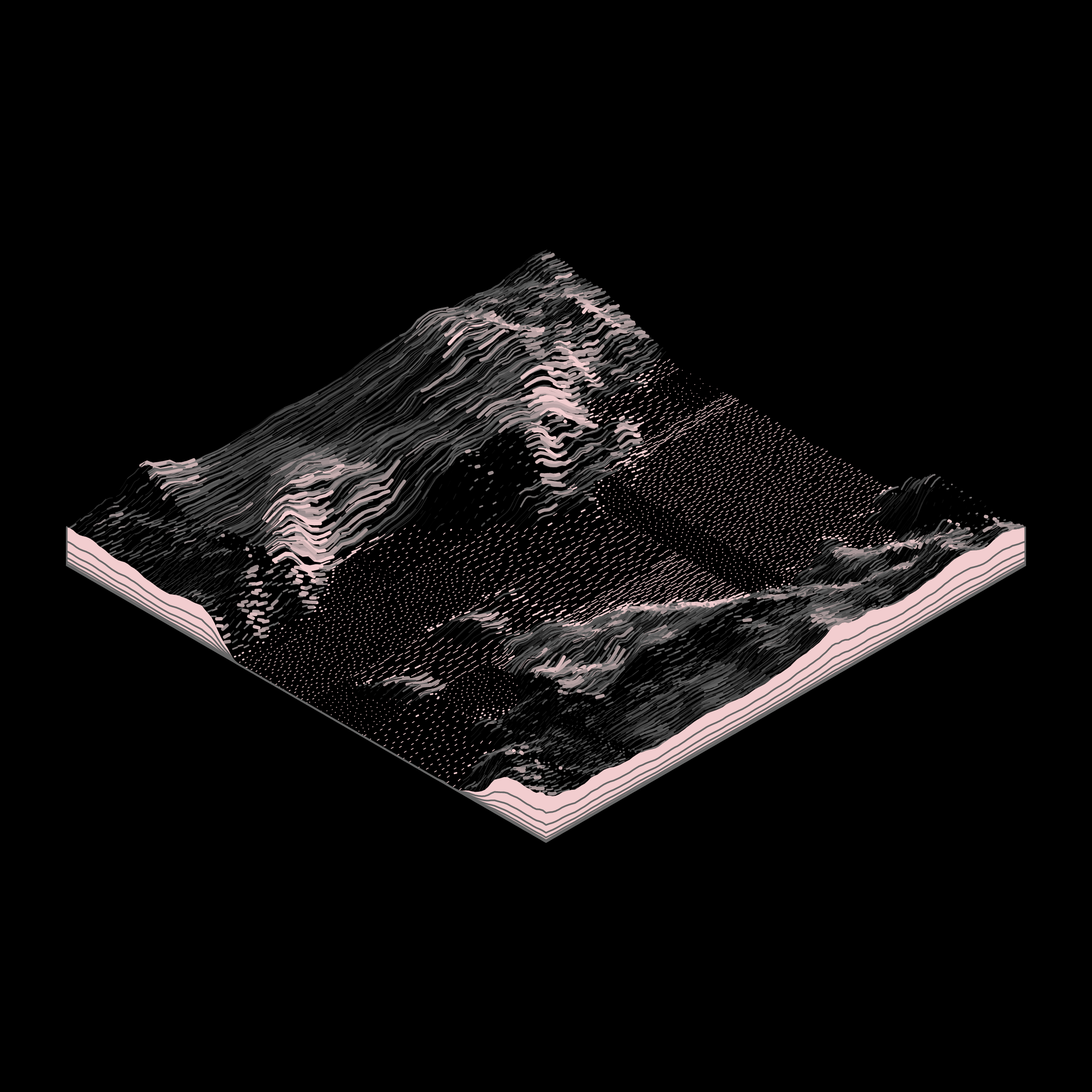 Art Blocks - Art Blocks v2 - Subscapes #511 - NFT # 53000511