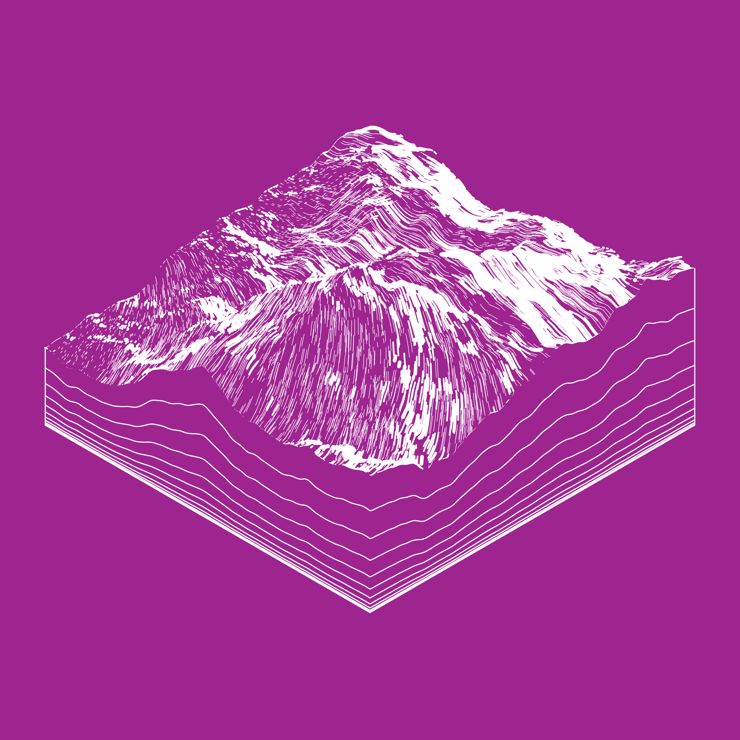 Art Blocks - Art Blocks v2 - Subscapes #516 - NFT # 53000516