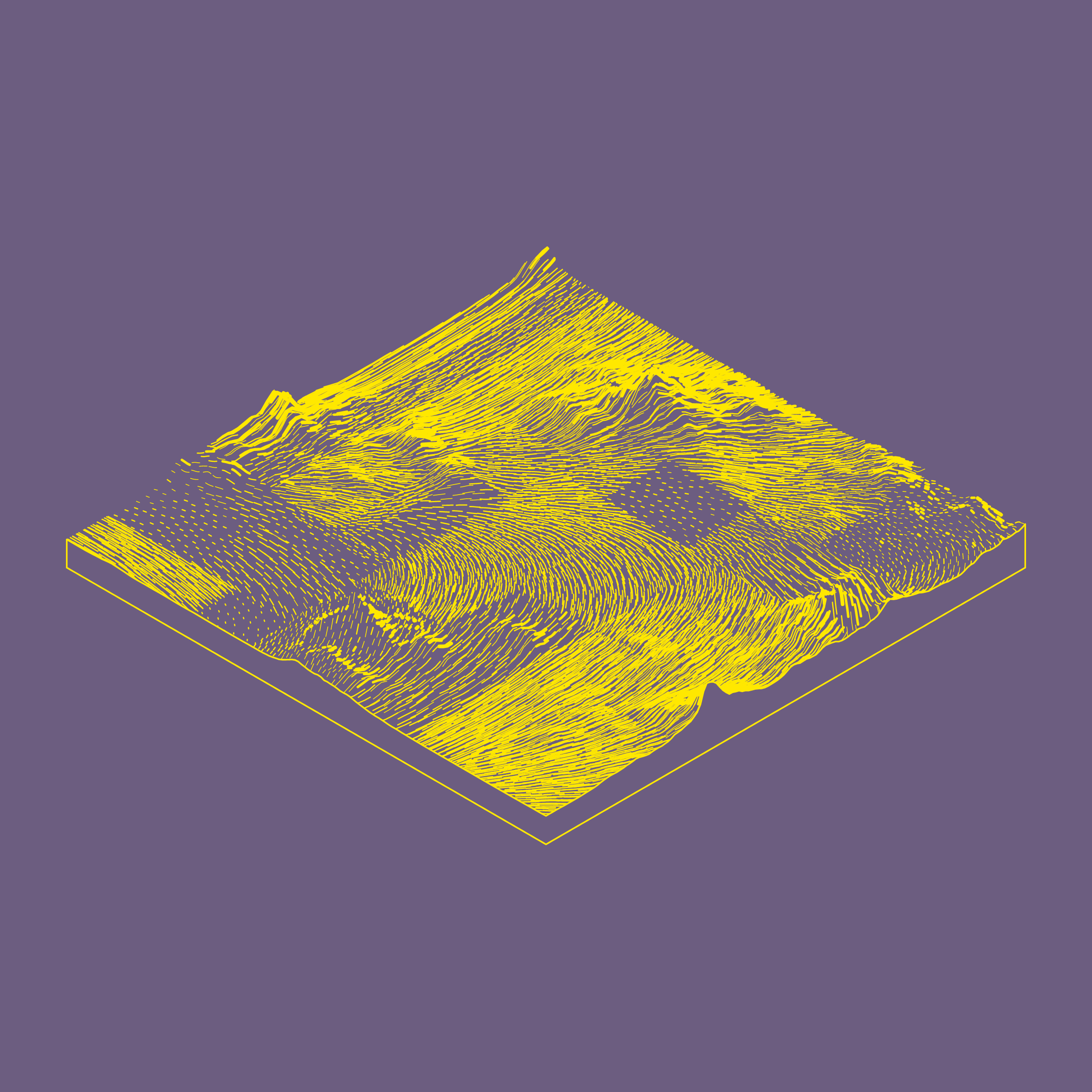 Art Blocks - Art Blocks v2 - Subscapes #520 - NFT # 53000520