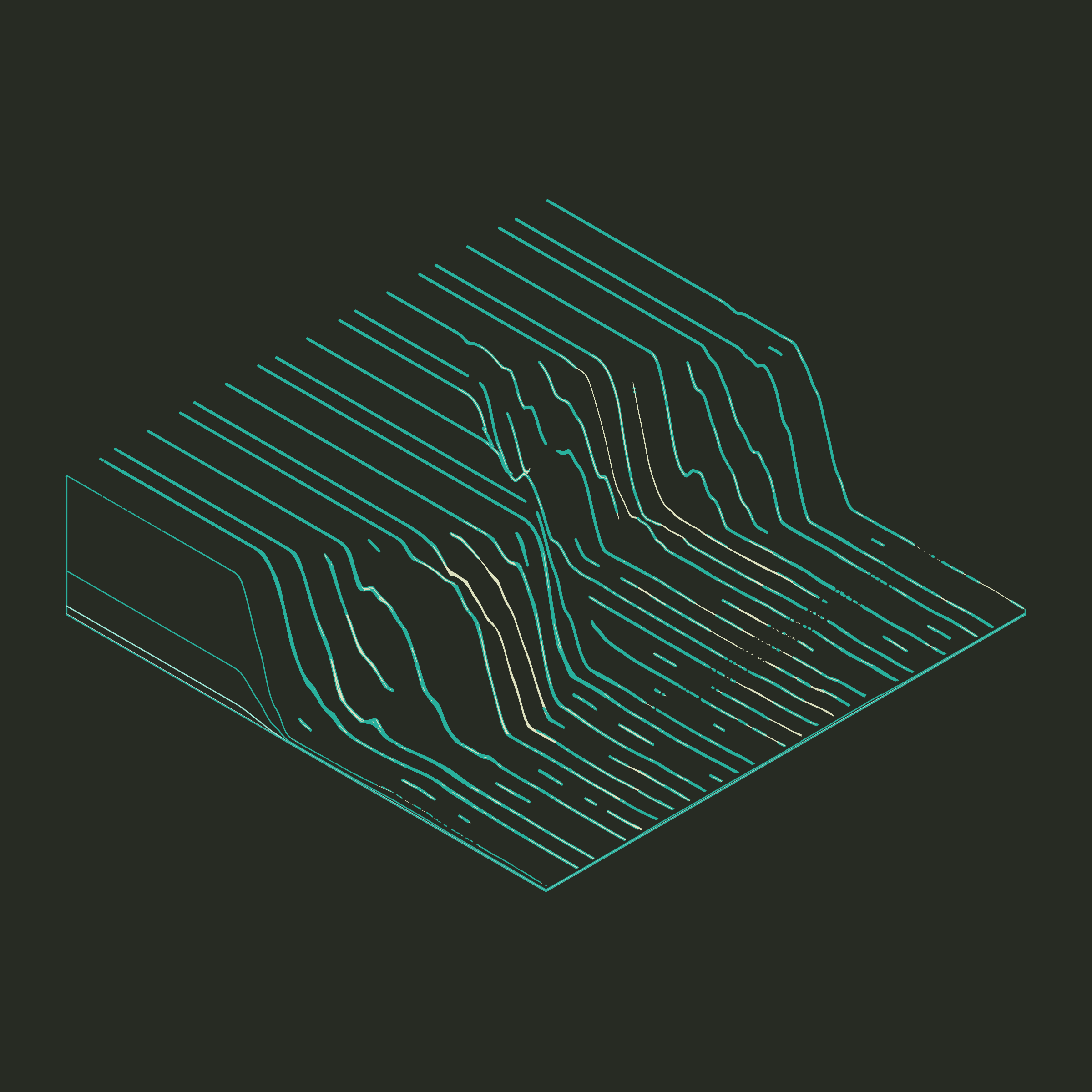 Art Blocks - Art Blocks v2 - Subscapes #521 - NFT # 53000521