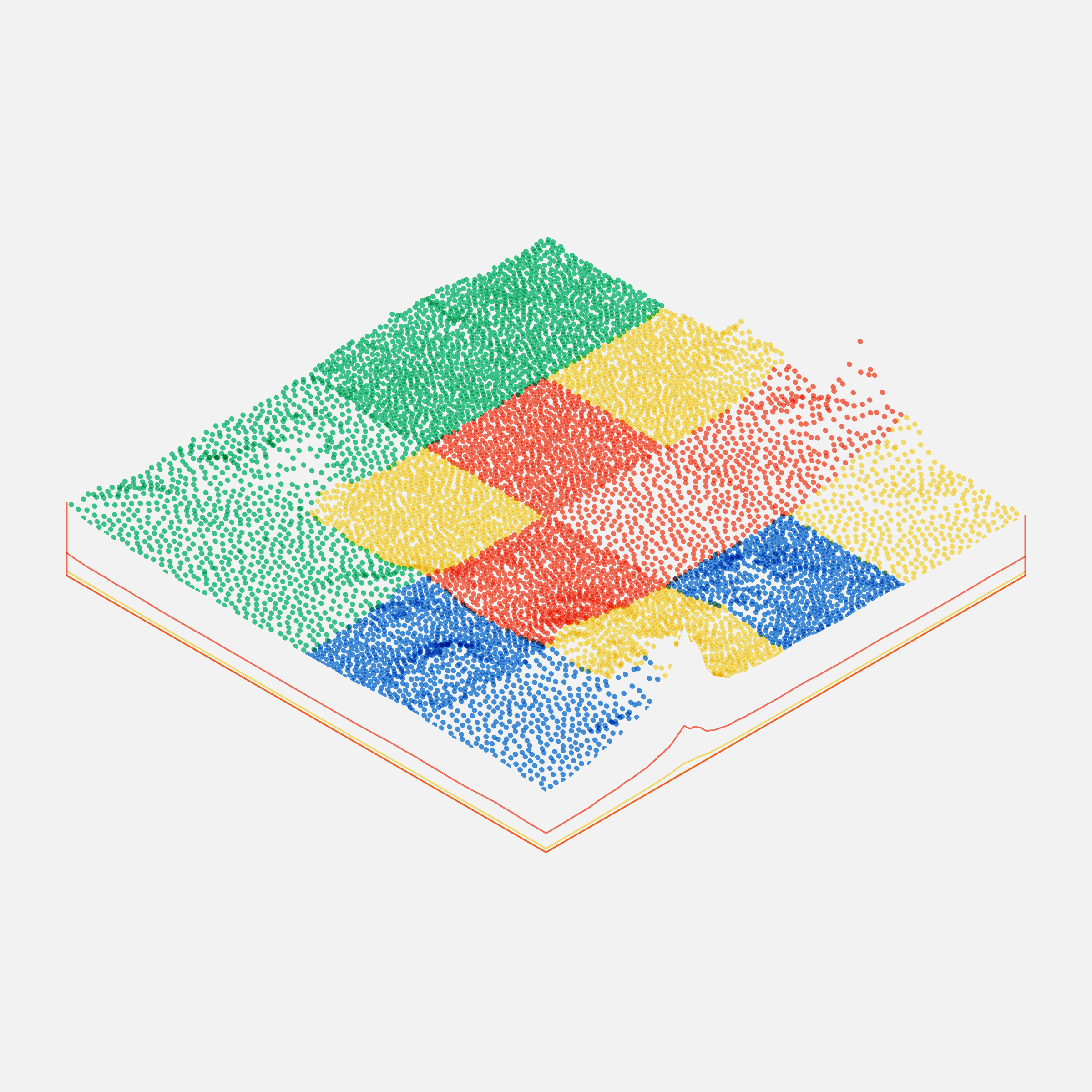 Art Blocks - Art Blocks v2 - Subscapes #523 - NFT # 53000523