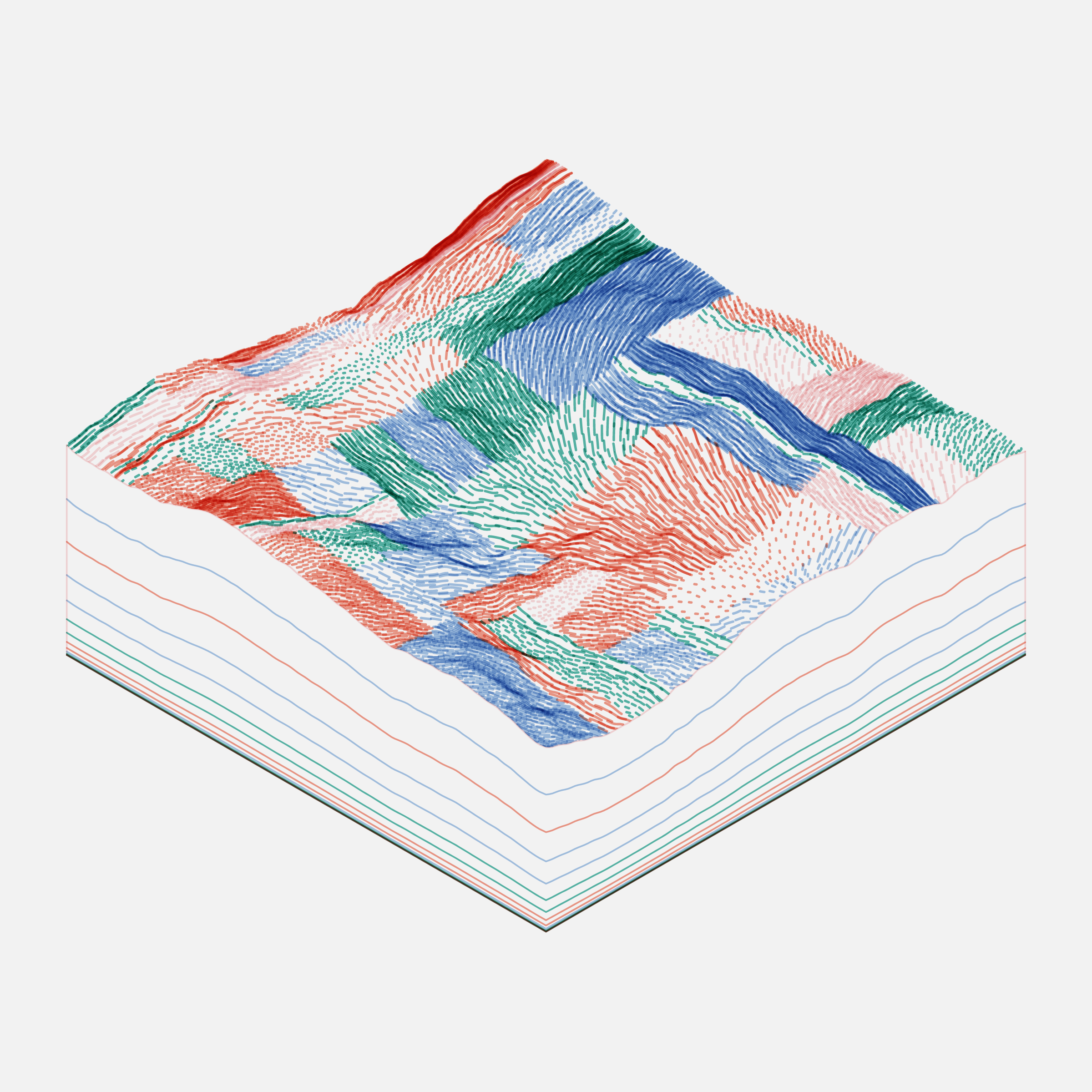 Art Blocks - Art Blocks v2 - Subscapes #528 - NFT # 53000528