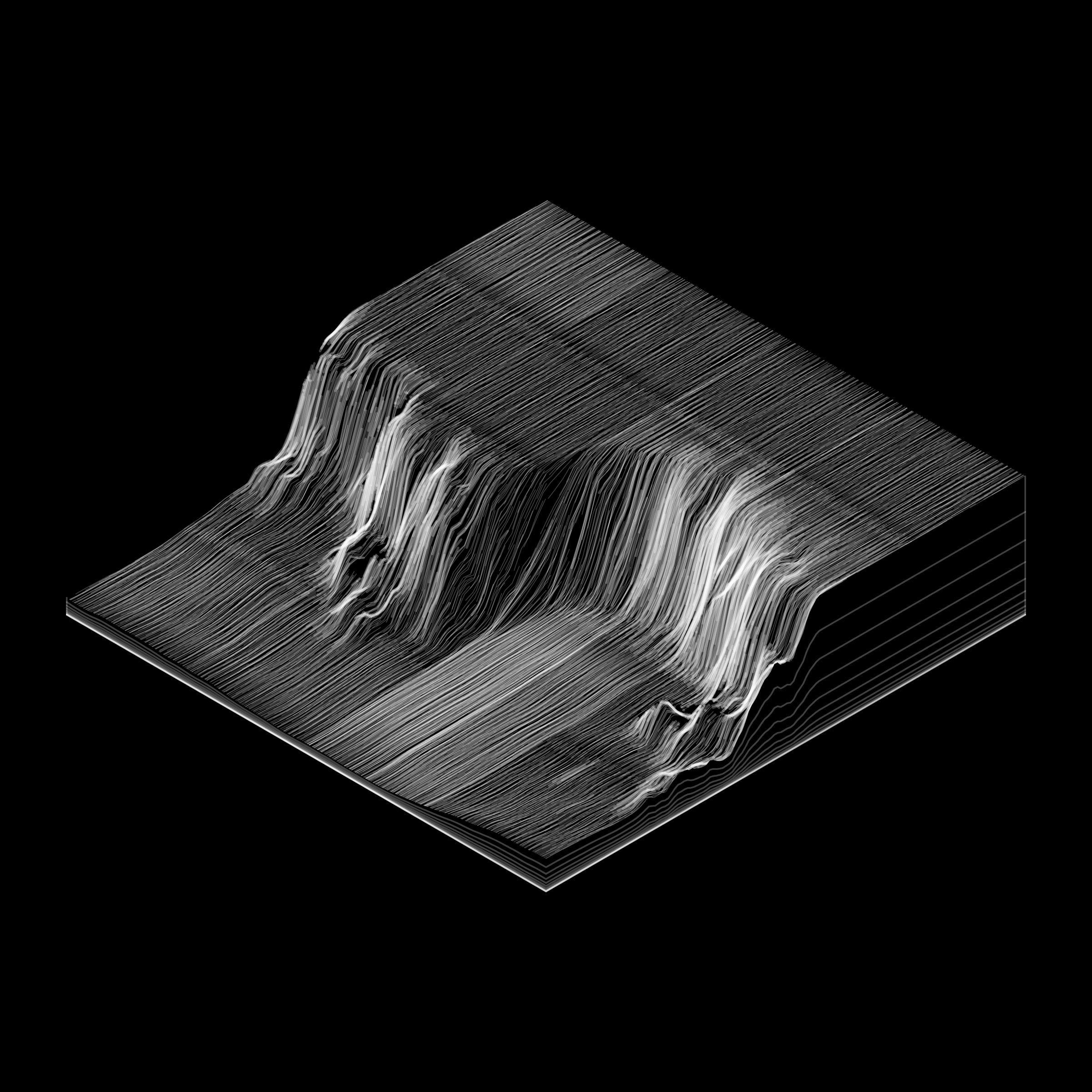 Art Blocks - Art Blocks v2 - Subscapes #541 - NFT # 53000541