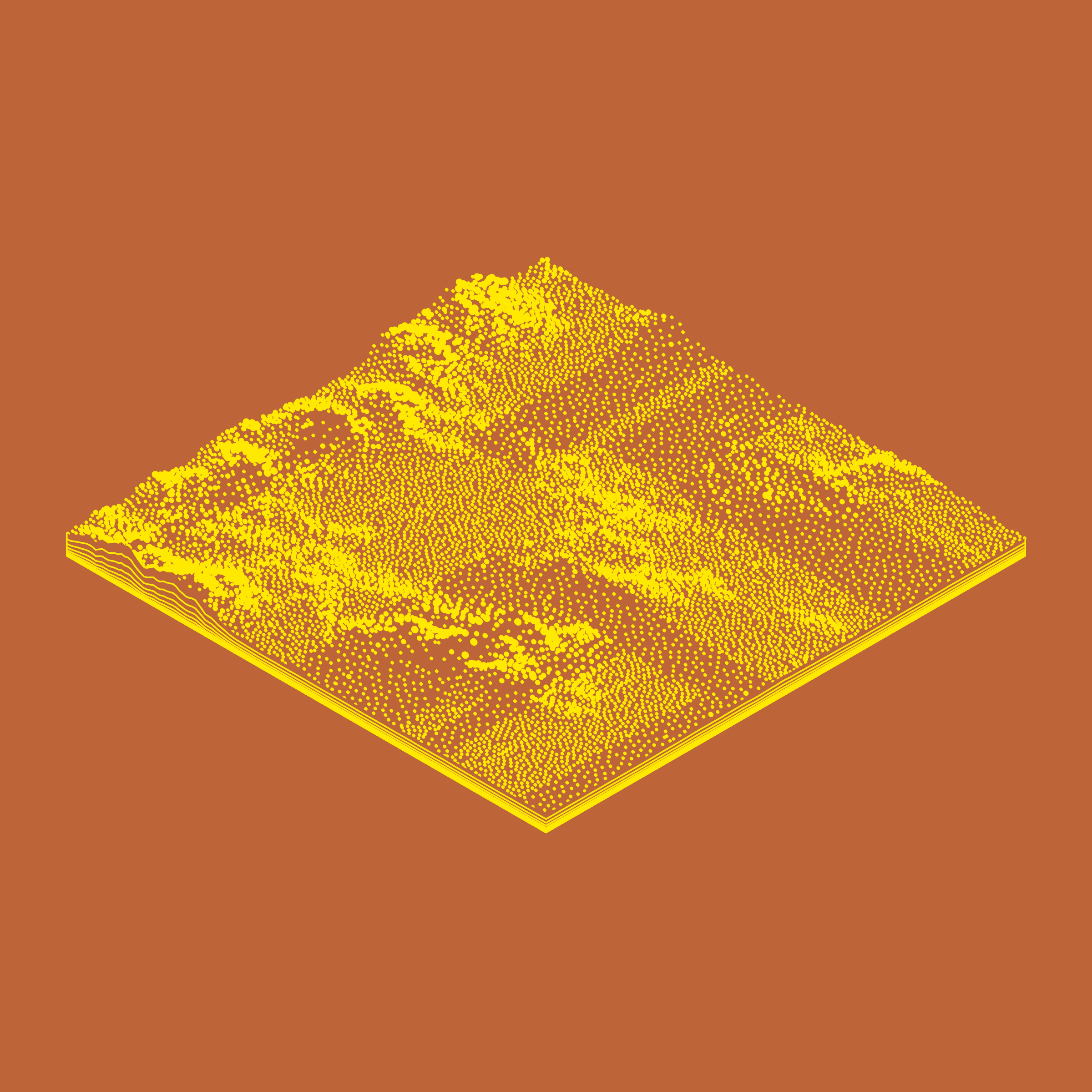 Art Blocks - Art Blocks v2 - Subscapes #544 - NFT # 53000544