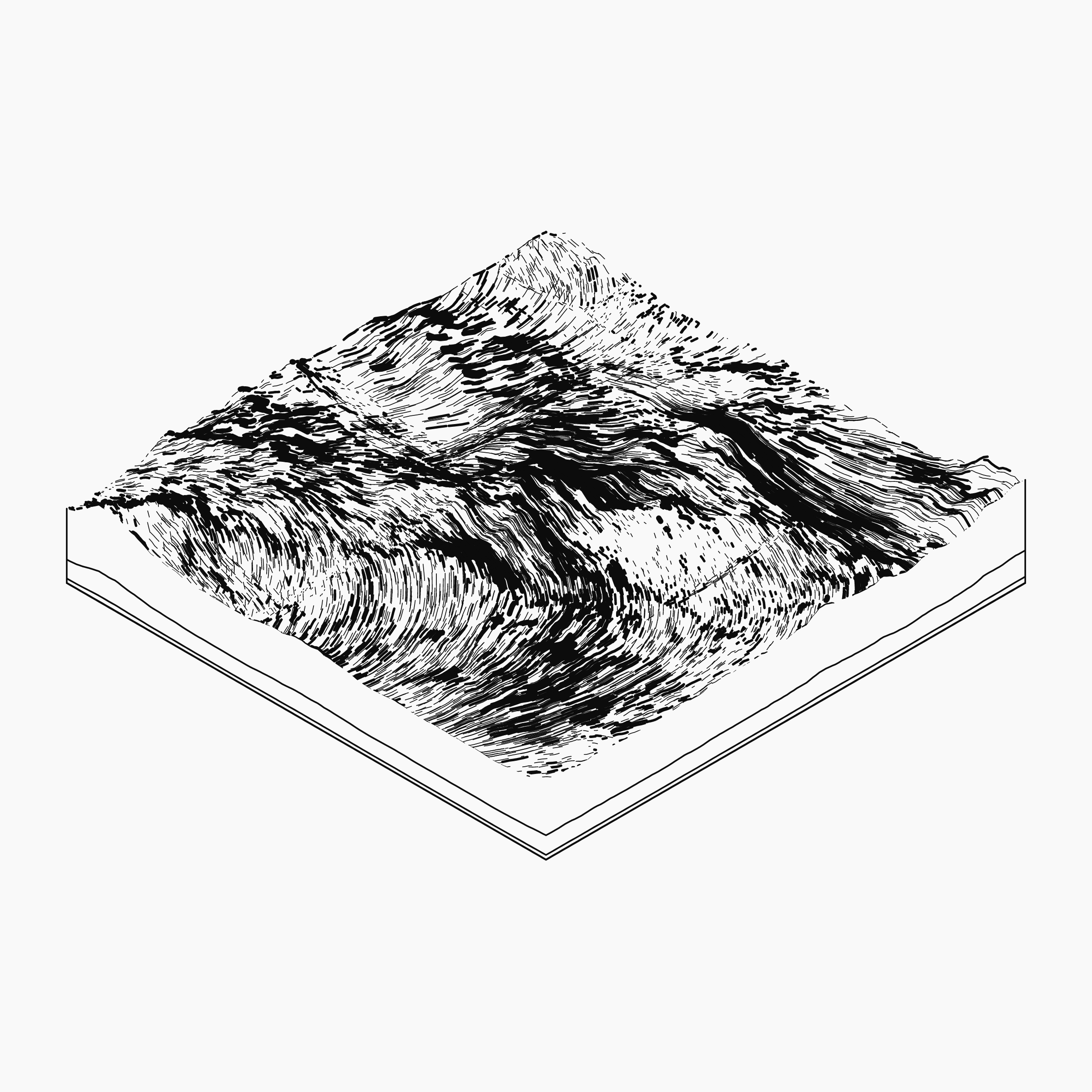 Art Blocks - Art Blocks v2 - Subscapes #549 - NFT # 53000549