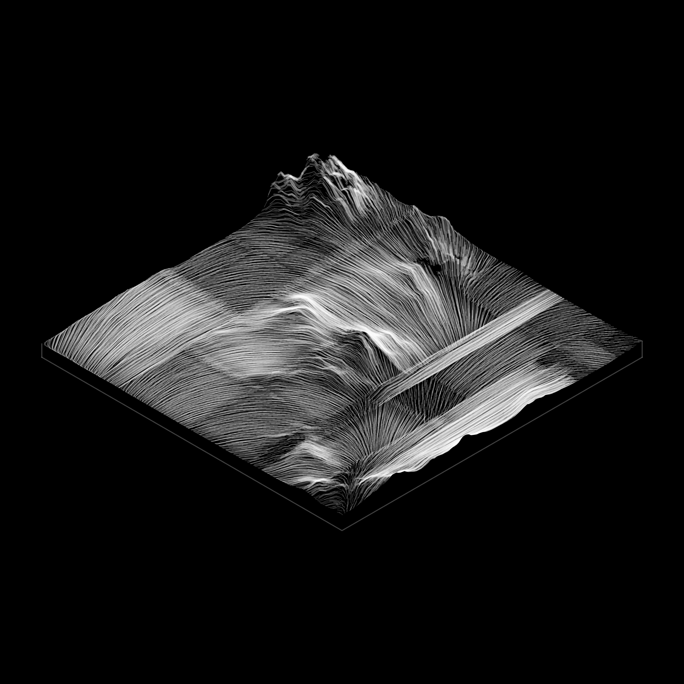 Art Blocks - Art Blocks v2 - Subscapes #556 - NFT # 53000556